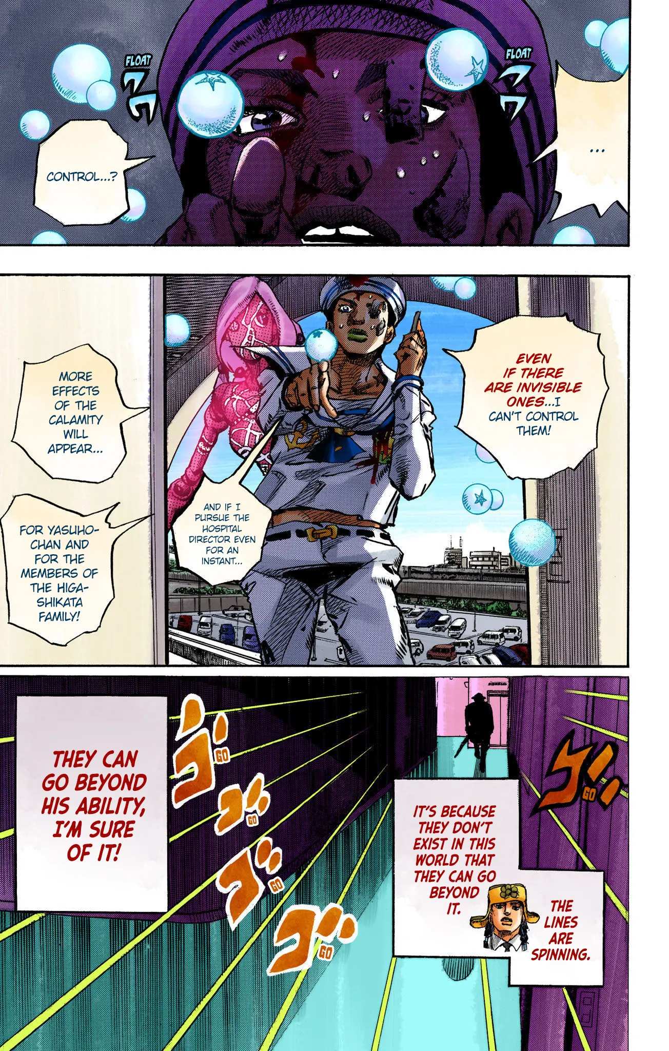 JoJo's Bizarre Adventure, Part 8: JoJolion Colored Manga — Chapter 104 — Page 22