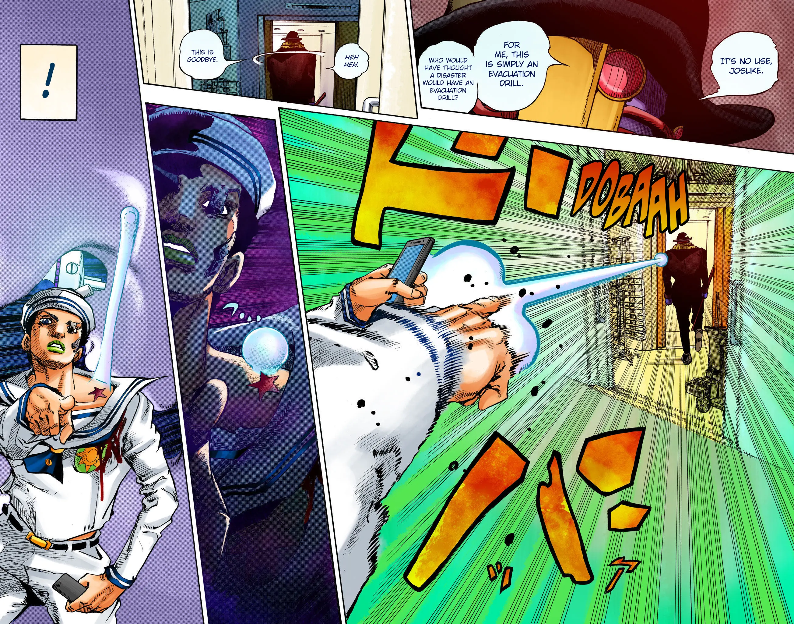 JoJo's Bizarre Adventure, Part 8: JoJolion Colored Manga — Chapter 104 — Page 35
