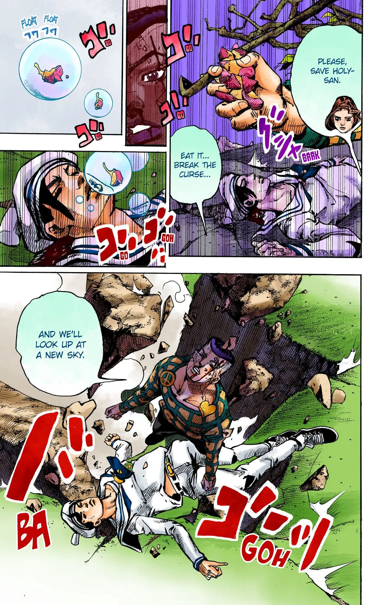 JoJo's Bizarre Adventure, Part 8: JoJolion Colored Manga — Chapter 105 — Page 4