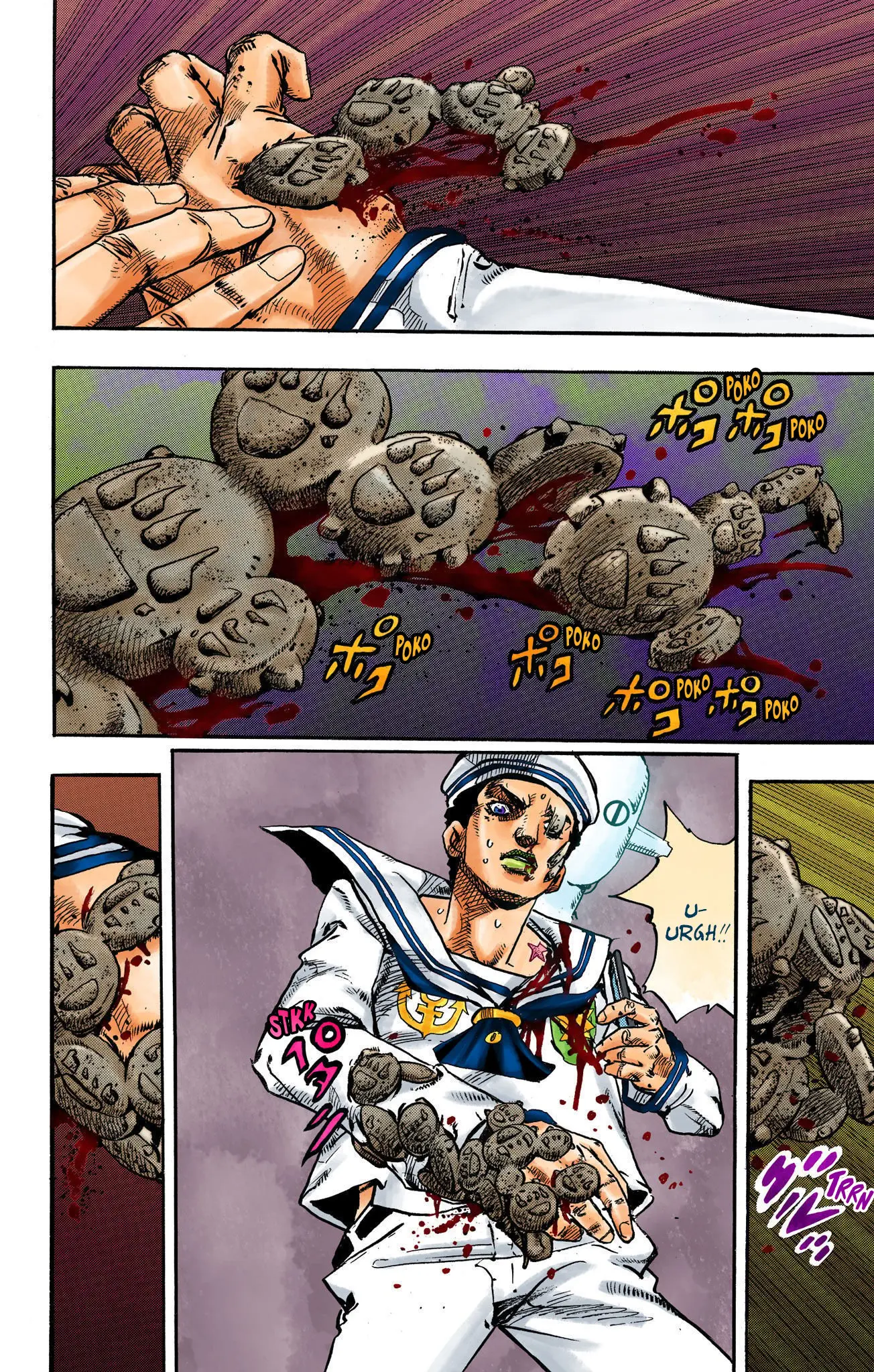 JoJo's Bizarre Adventure, Part 8: JoJolion Colored Manga — Chapter 105 — Page 14