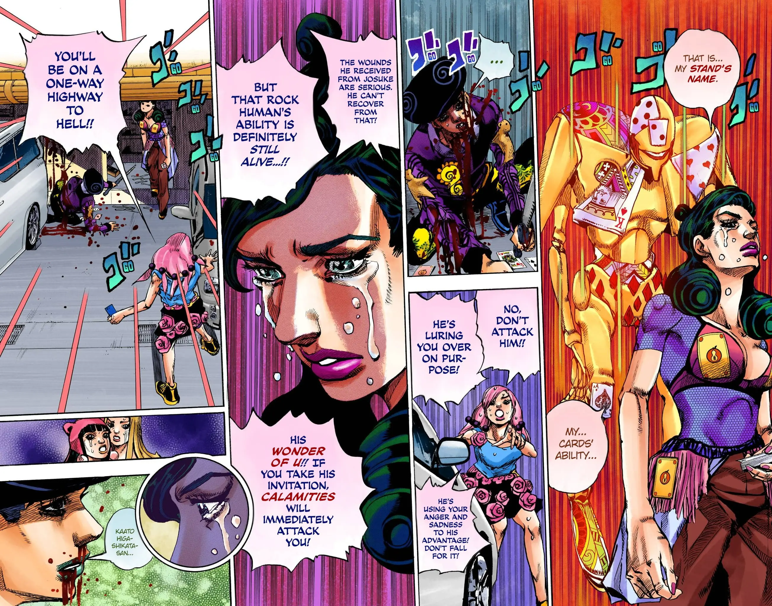 JoJo's Bizarre Adventure, Part 8: JoJolion Colored Manga — Chapter 107 — Page 20