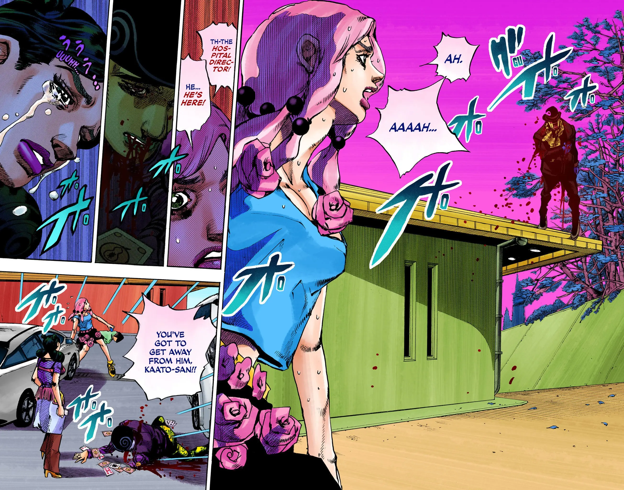 JoJo's Bizarre Adventure, Part 8: JoJolion Colored Manga — Chapter 107 — Page 27