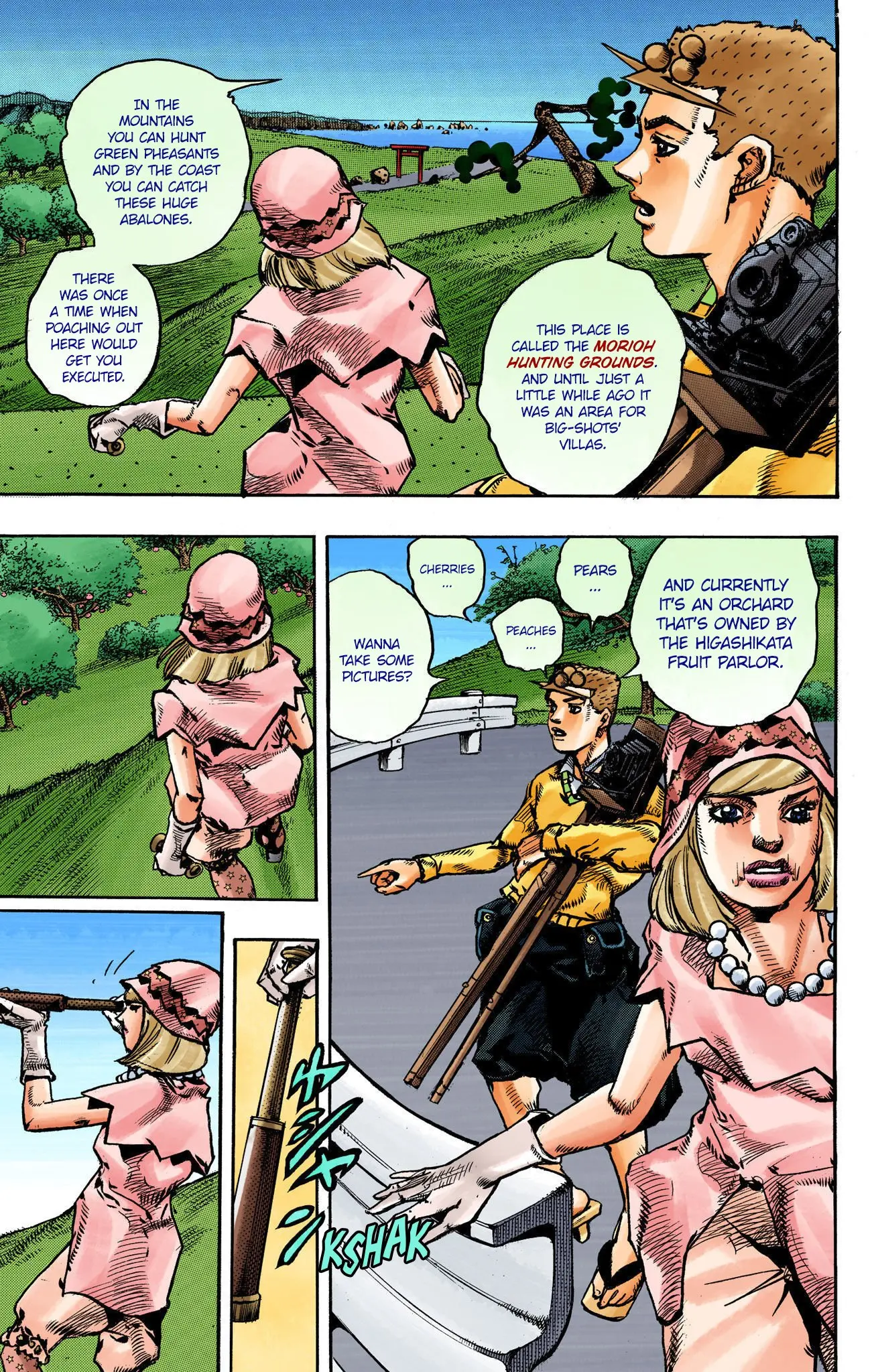 JoJo's Bizarre Adventure, Part 8: JoJolion Colored Manga — Chapter 109 — Page 19
