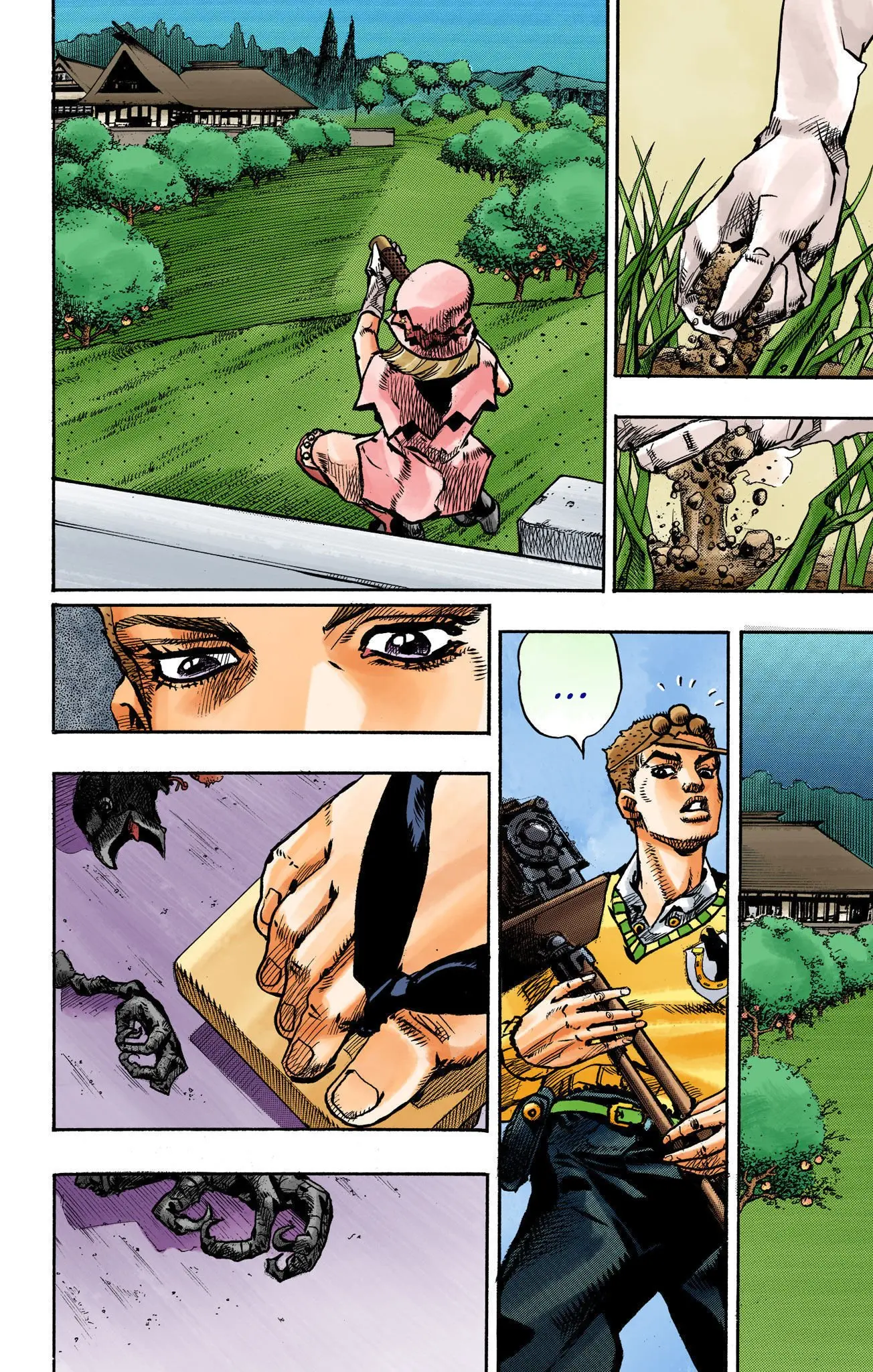 JoJo's Bizarre Adventure, Part 8: JoJolion Colored Manga — Chapter 109 — Page 20