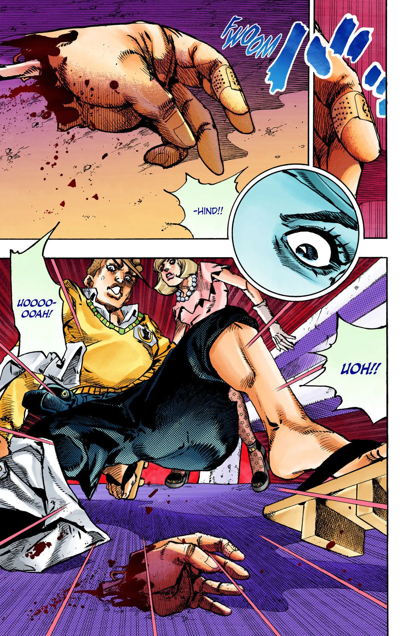 JoJo's Bizarre Adventure, Part 8: JoJolion Colored Manga — Chapter 109 — Page 30