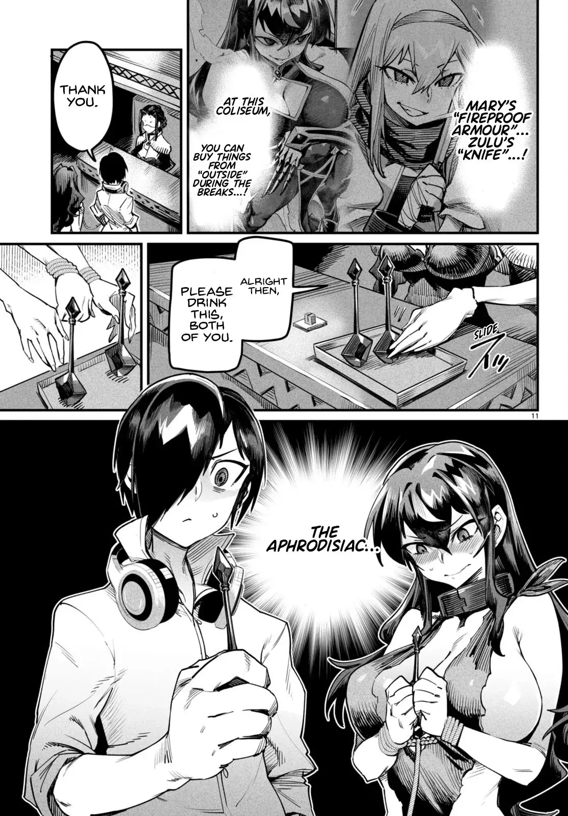 Reincarnation Coliseum: The Weakest Skill Conquers the Strongest Women and Creates a Harem — Chapter 3 — Page 11