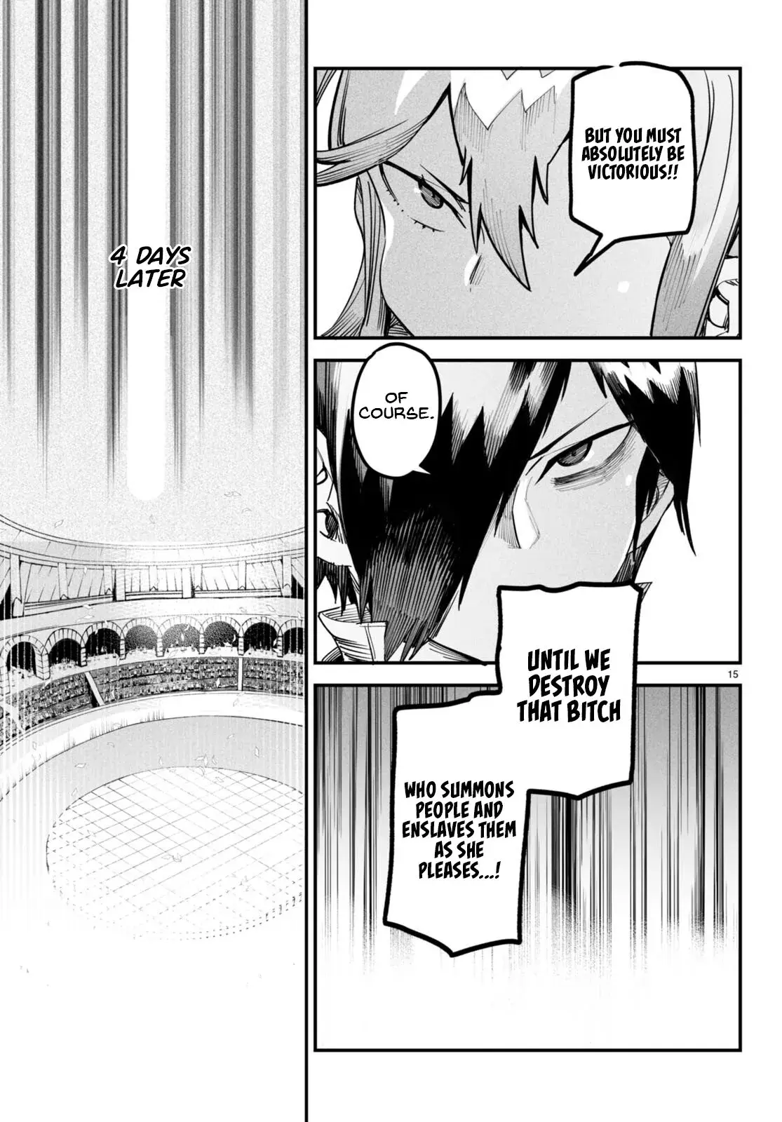 Reincarnation Coliseum: The Weakest Skill Conquers the Strongest Women and Creates a Harem — Chapter 4 — Page 14