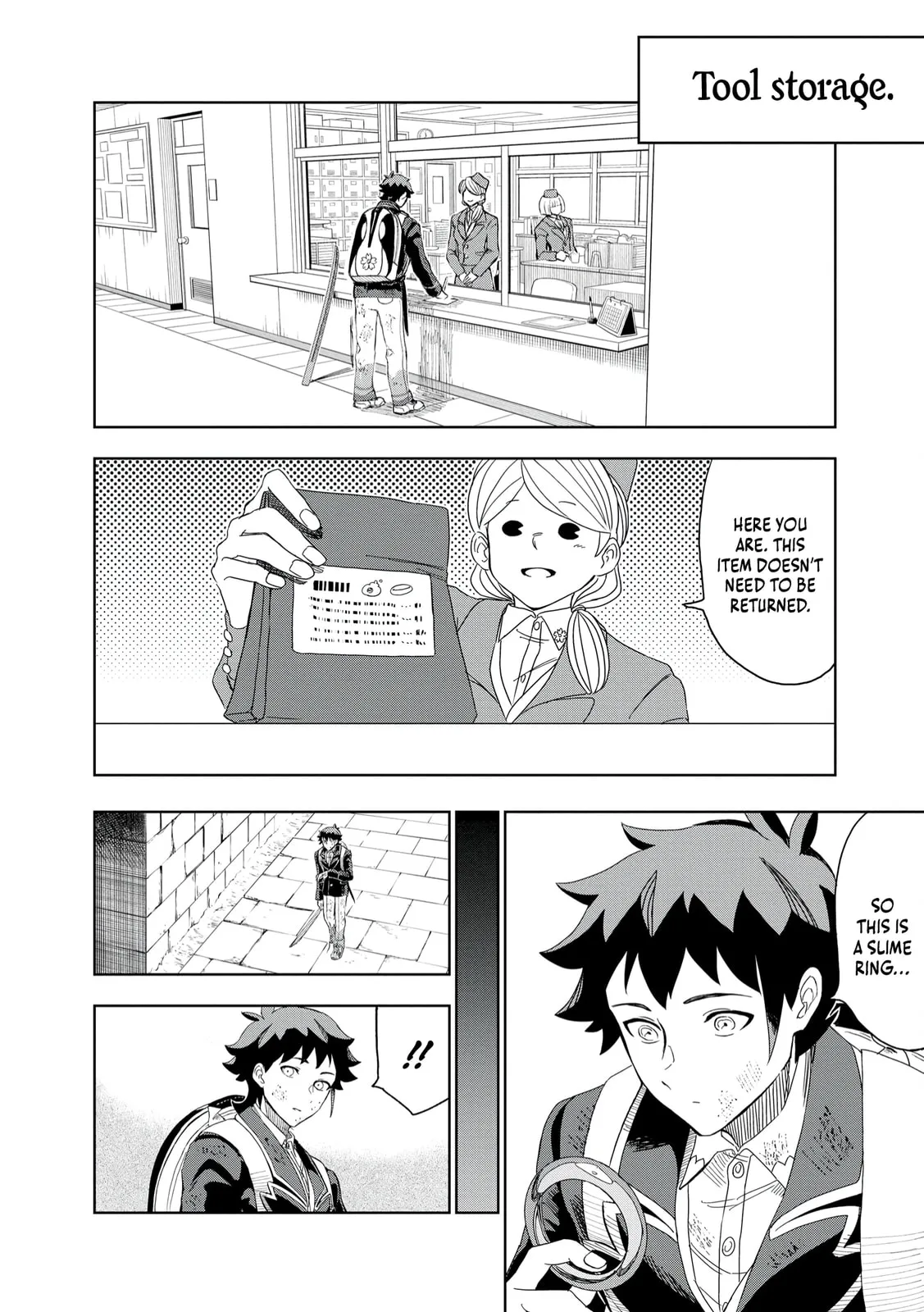 Dungeon Gakuen no Teihen ni Tensei Shita kedo, Naze ka Ore ni wa Kouryaku Hon ga Aru — Chapter 2 — Page 22