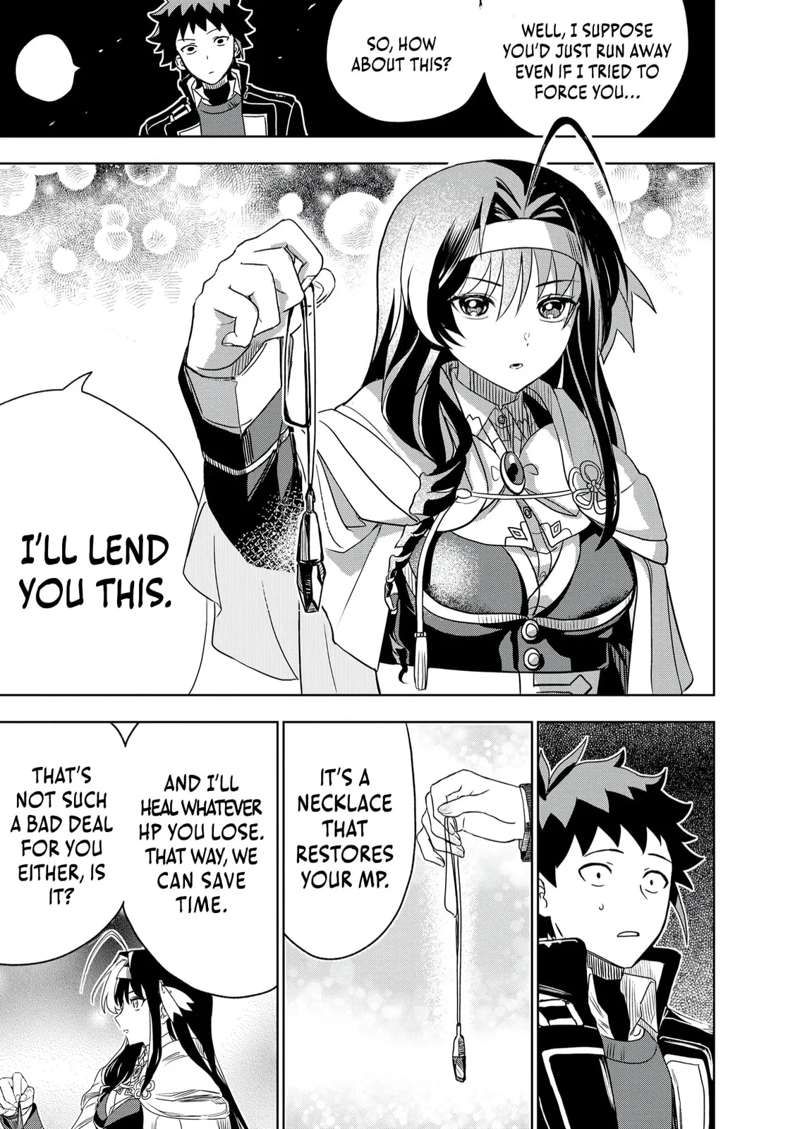 Dungeon Gakuen no Teihen ni Tensei Shita kedo, Naze ka Ore ni wa Kouryaku Hon ga Aru — Chapter 4 — Page 15
