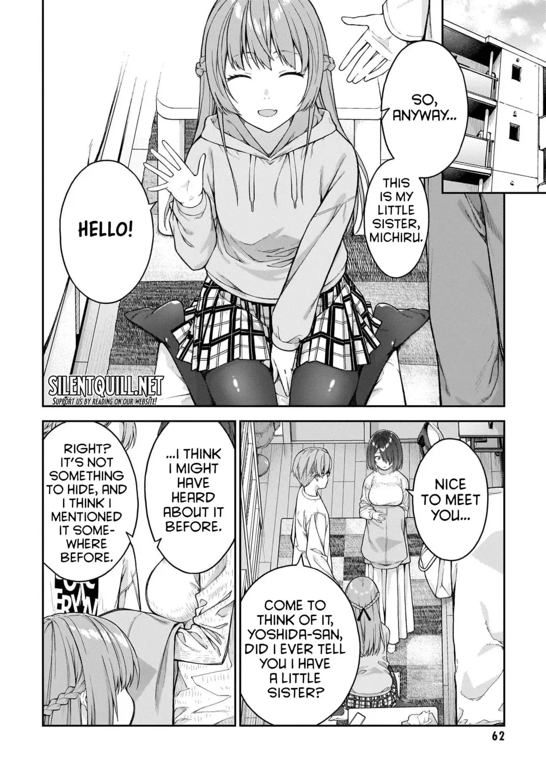 Wakaranai desu Yoshida-san — Chapter 9 — Page 4