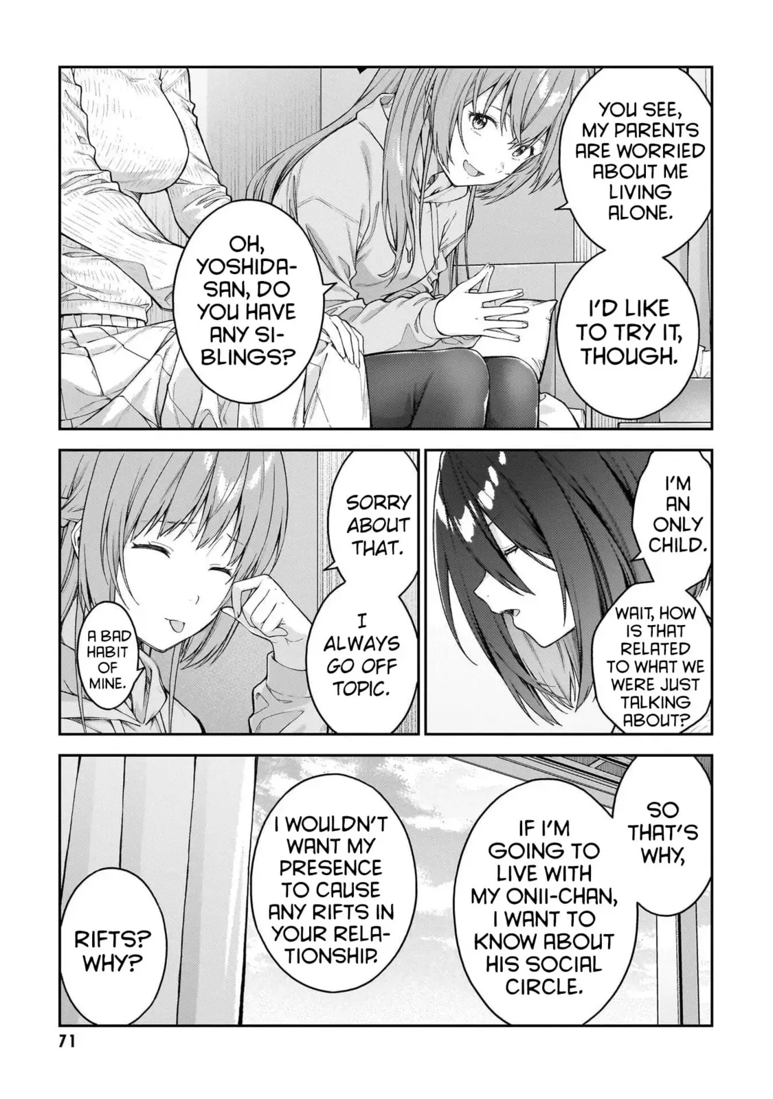 Wakaranai desu Yoshida-san — Chapter 9 — Page 13