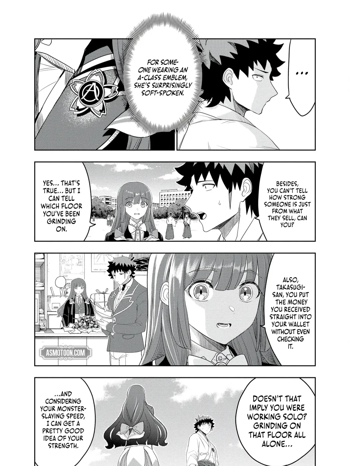 Dungeon Gakuen no Teihen ni Tensei Shita kedo, Naze ka Ore ni wa Kouryaku Hon ga Aru — Chapter 13 — Page 35