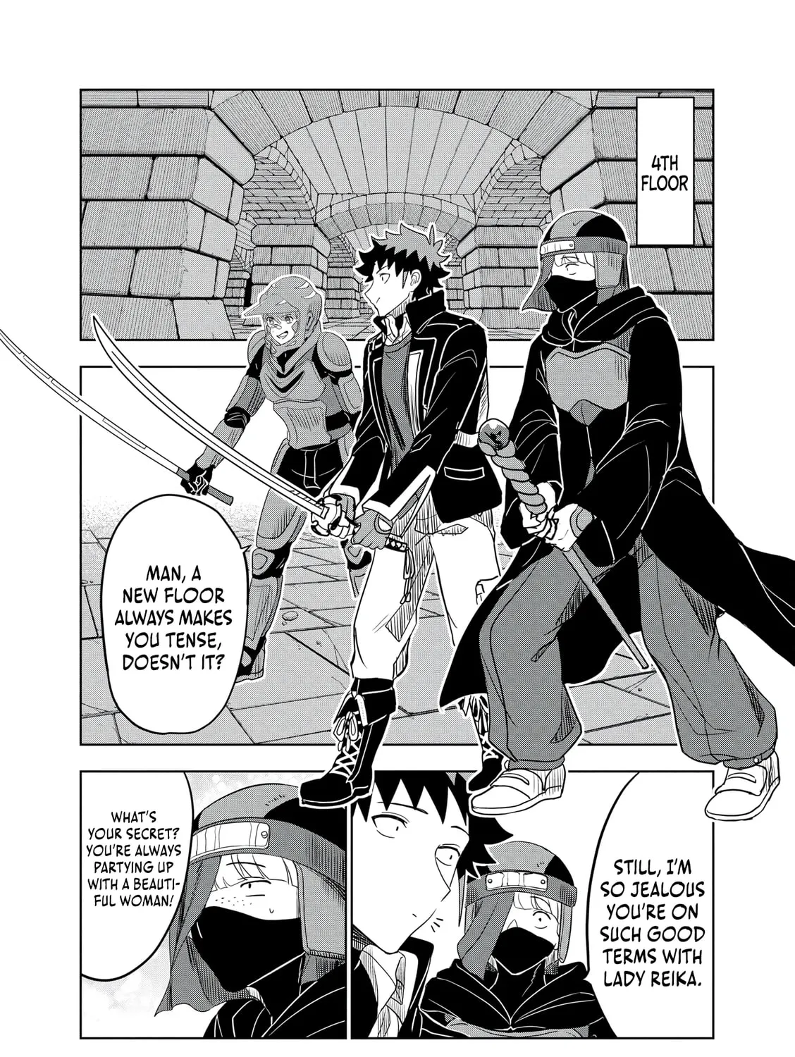 Dungeon Gakuen no Teihen ni Tensei Shita kedo, Naze ka Ore ni wa Kouryaku Hon ga Aru — Chapter 14 — Page 37