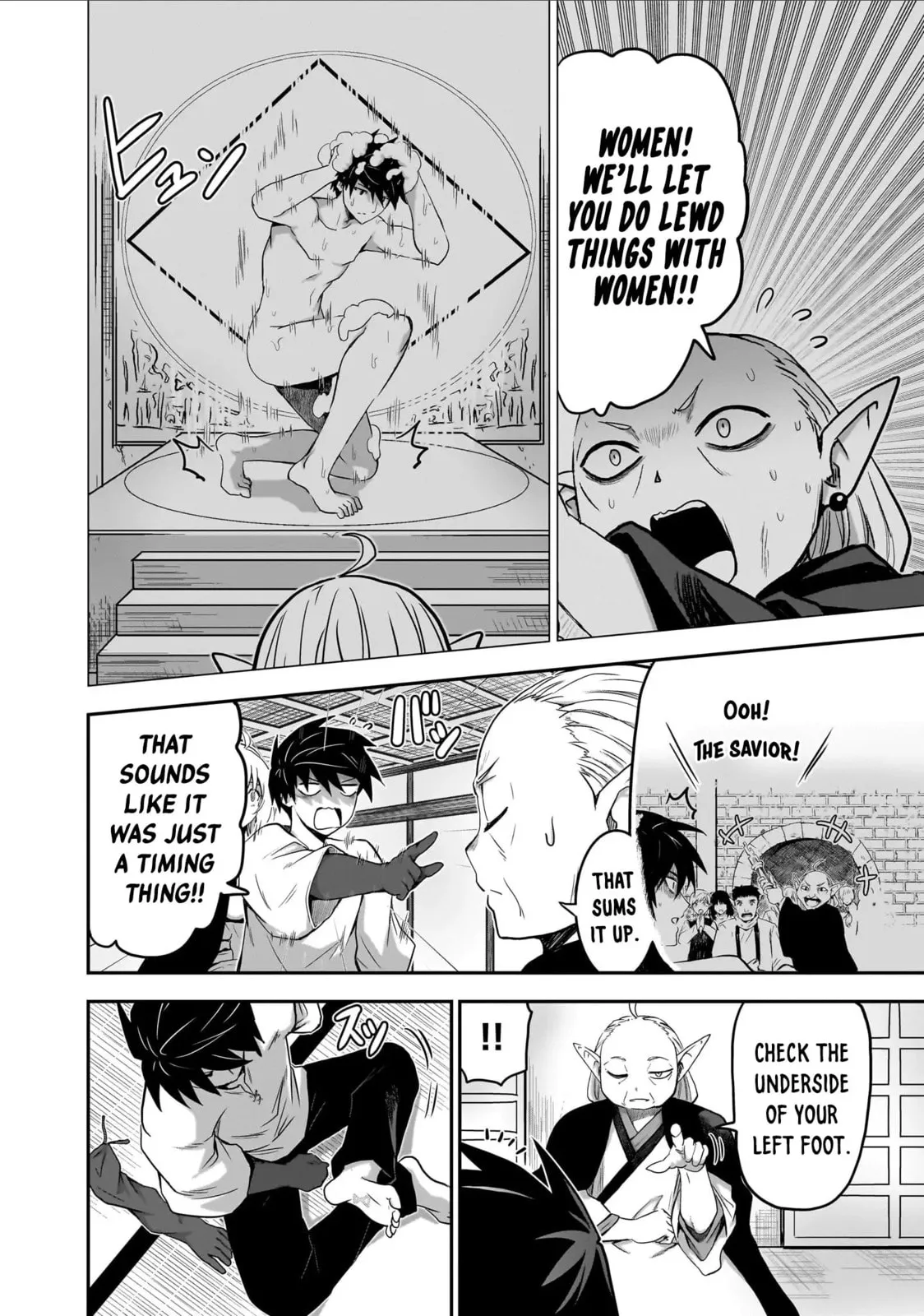 Milk-shibori Hunter no Isekai Sakunyuuki -Nouka no Saenai Otoko ga Arayuru Shuzoku no Chiku-B o Moteasobi-toriko ni Suru- — Chapter 3 — Page 24