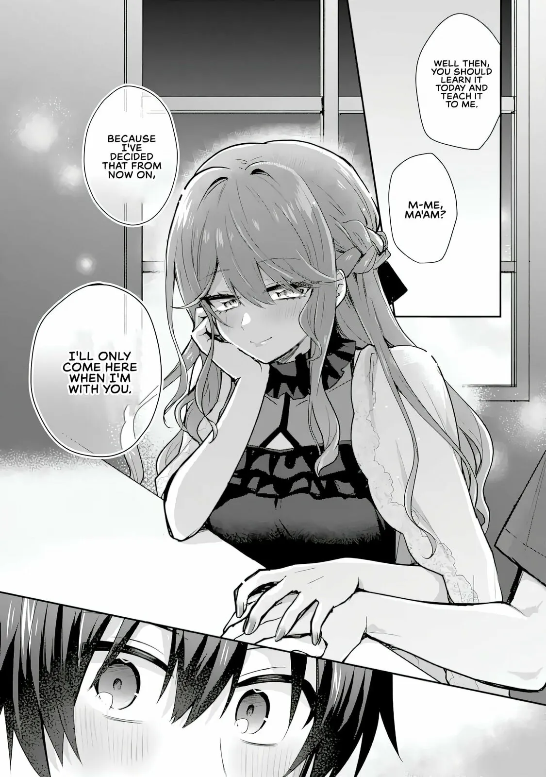 Osake to Senpai Kanojo to no Amaama Doukyo Lovecome wa Nijuusai ni Natte kara — Chapter 4.2 — Page 1