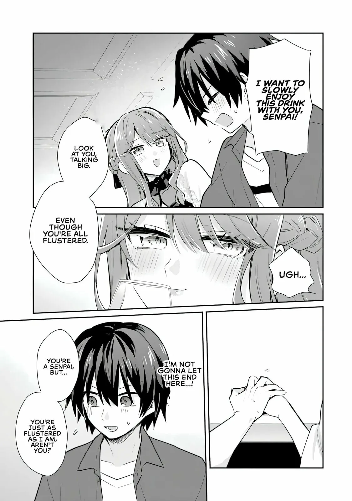 Osake to Senpai Kanojo to no Amaama Doukyo Lovecome wa Nijuusai ni Natte kara — Chapter 4.2 — Page 7