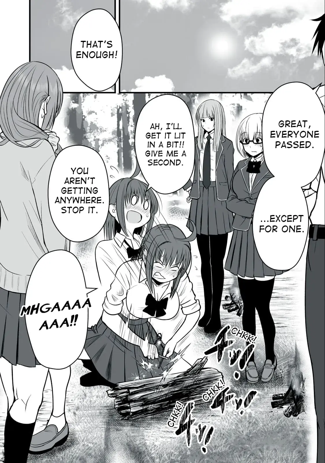 Isekai Rakuraku Survival ~Seizon Skill Kyousha no Ore ga Bishoujo Yonin to Class Mujintou Seikatsu~ — Chapter 5 — Page 12