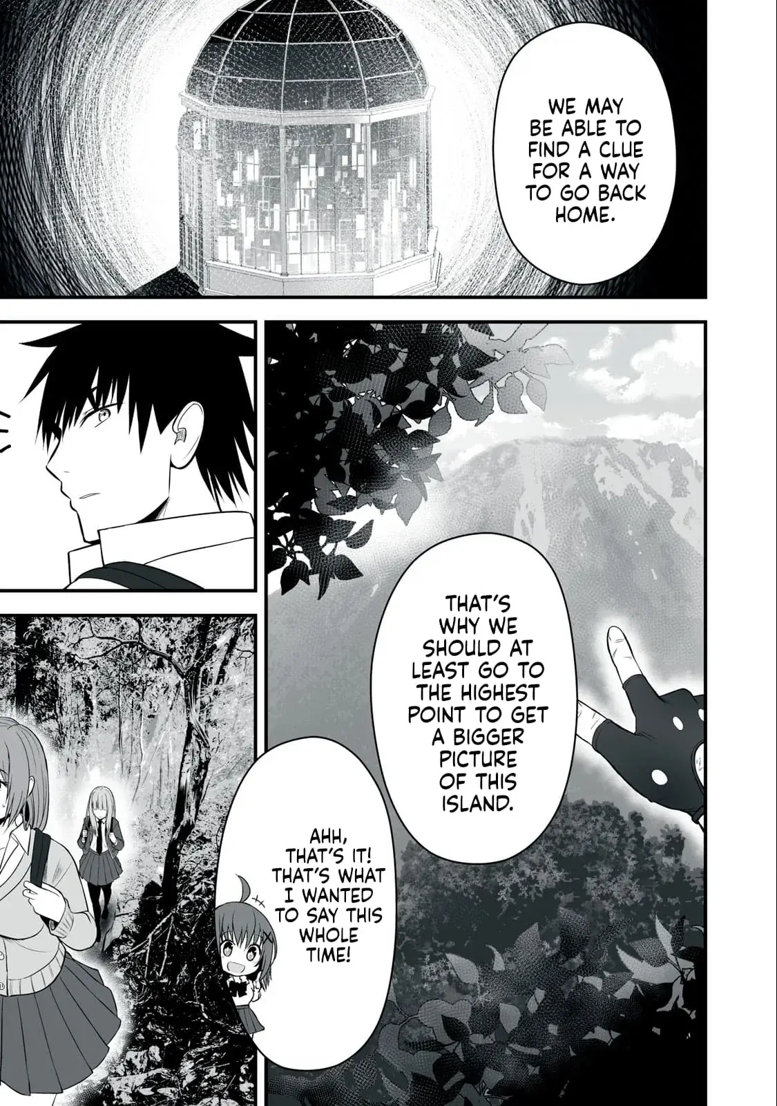 Isekai Rakuraku Survival ~Seizon Skill Kyousha no Ore ga Bishoujo Yonin to Class Mujintou Seikatsu~ — Chapter 9 — Page 11