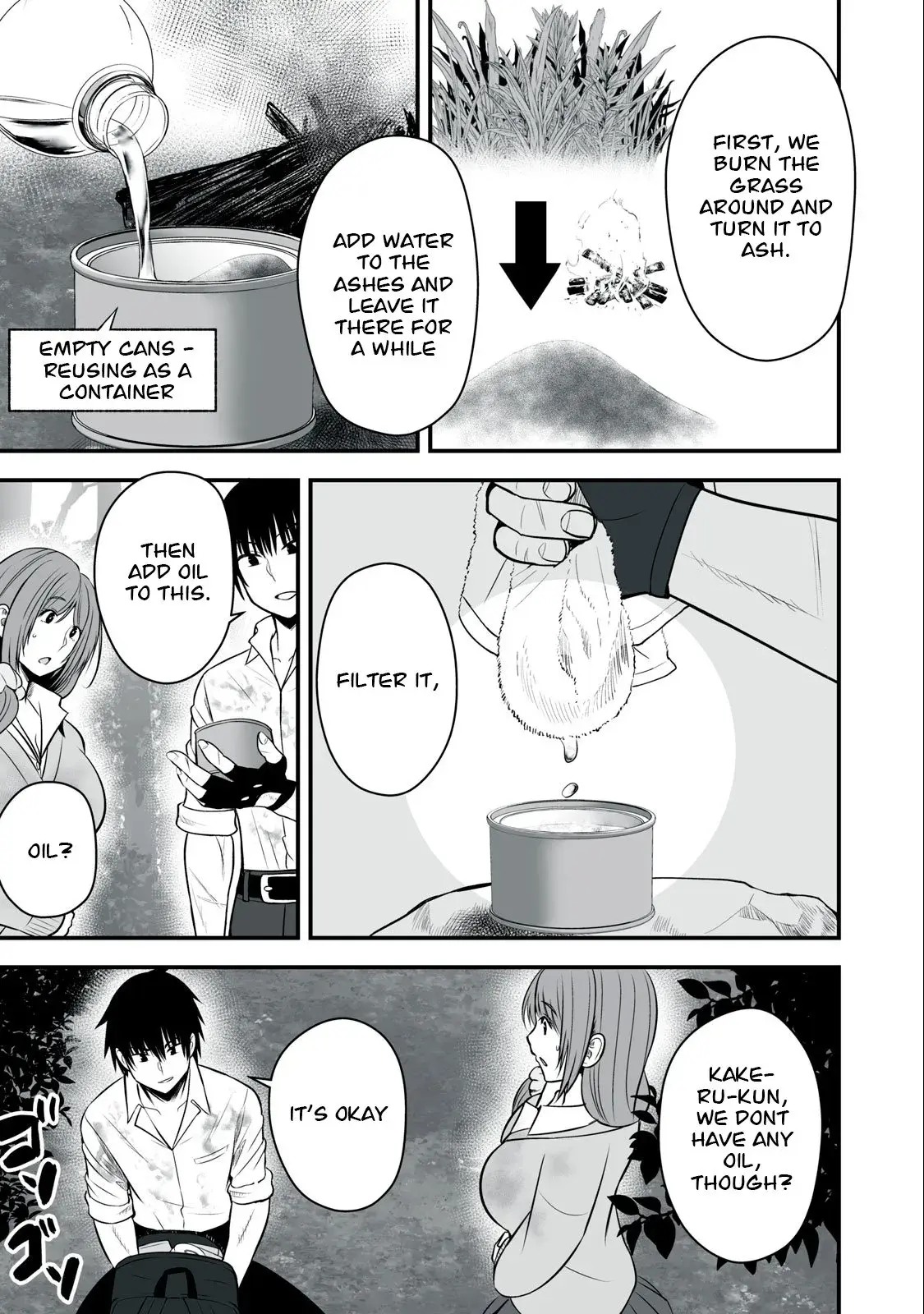 Isekai Rakuraku Survival ~Seizon Skill Kyousha no Ore ga Bishoujo Yonin to Class Mujintou Seikatsu~ — Chapter 13 — Page 5