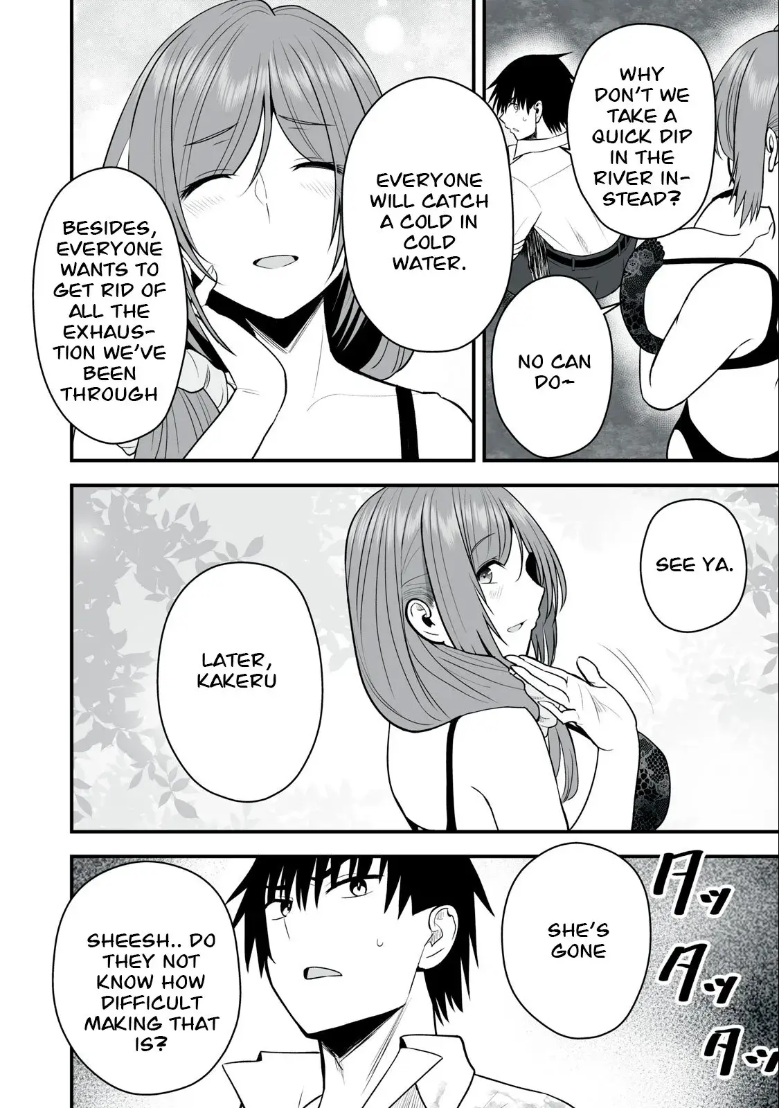 Isekai Rakuraku Survival ~Seizon Skill Kyousha no Ore ga Bishoujo Yonin to Class Mujintou Seikatsu~ — Chapter 14 — Page 2