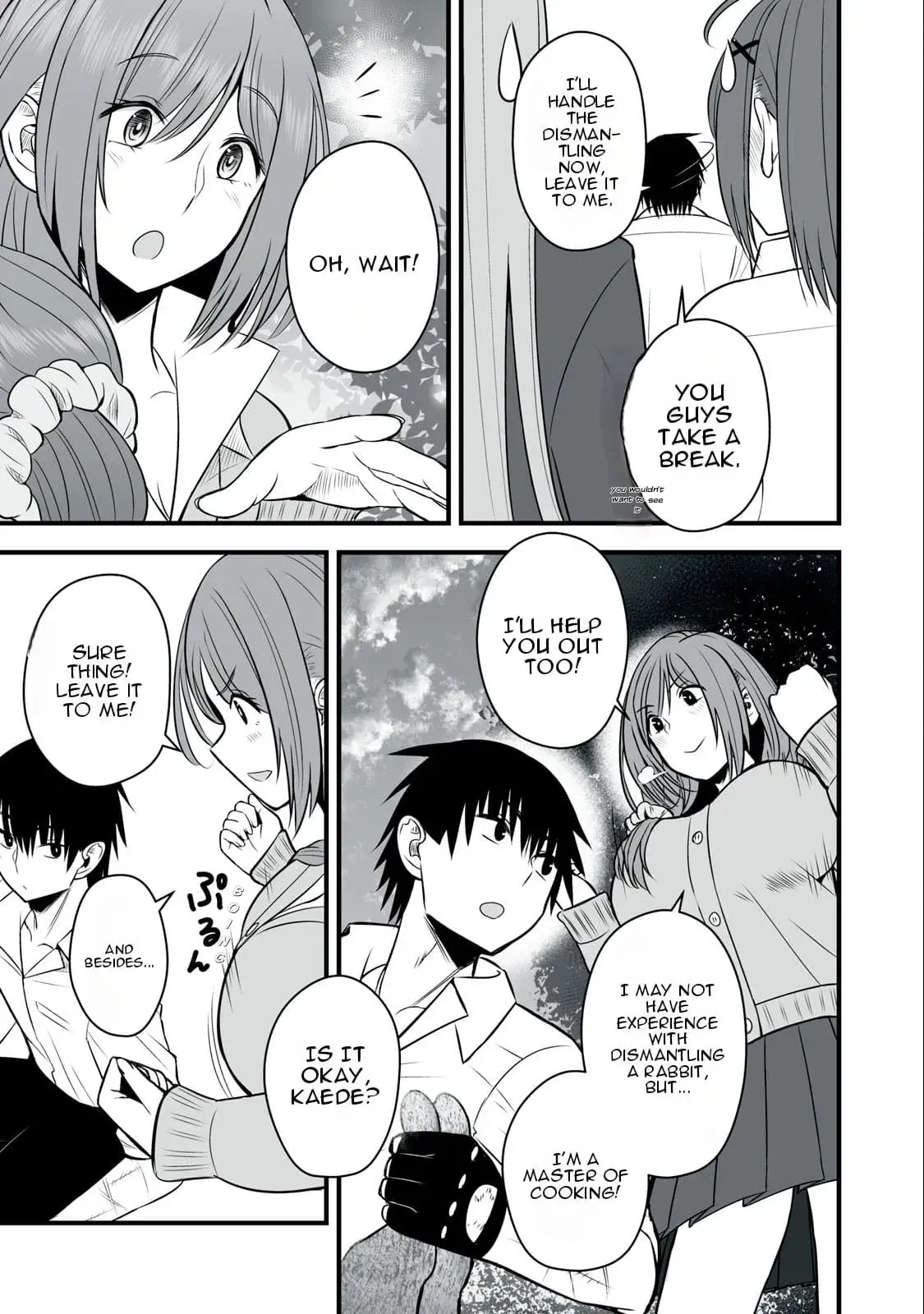 Isekai Rakuraku Survival ~Seizon Skill Kyousha no Ore ga Bishoujo Yonin to Class Mujintou Seikatsu~ — Chapter 18 — Page 13