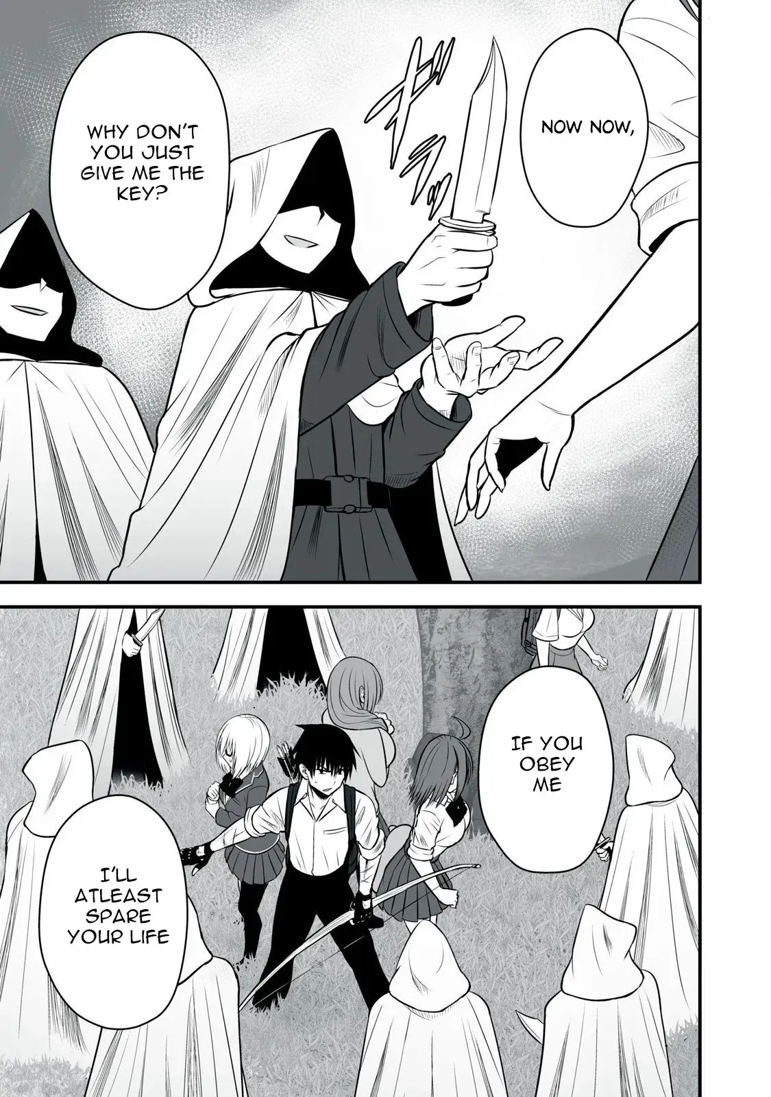 Isekai Rakuraku Survival ~Seizon Skill Kyousha no Ore ga Bishoujo Yonin to Class Mujintou Seikatsu~ — Chapter 25 — Page 3