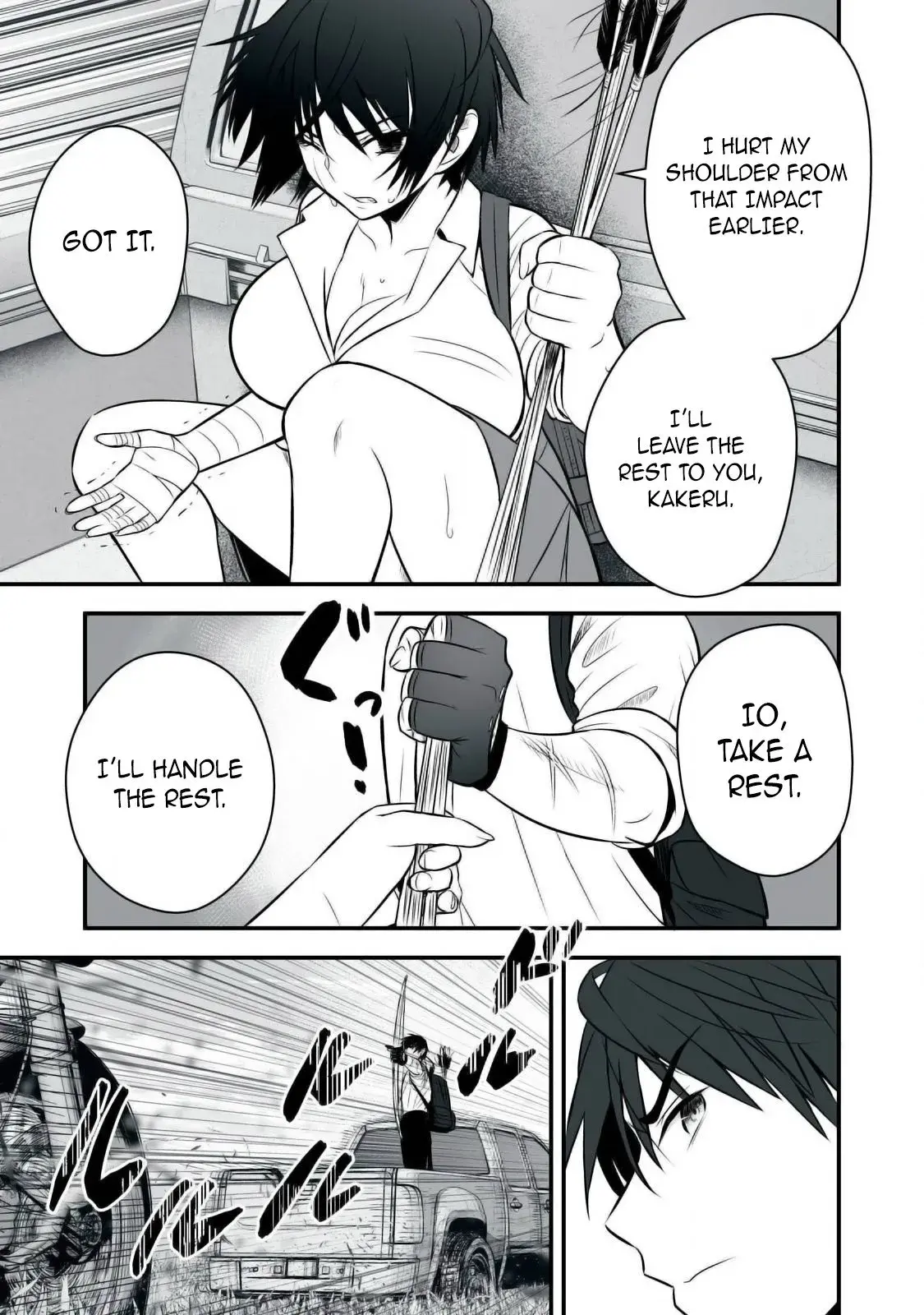 Isekai Rakuraku Survival ~Seizon Skill Kyousha no Ore ga Bishoujo Yonin to Class Mujintou Seikatsu~ — Chapter 27 — Page 9