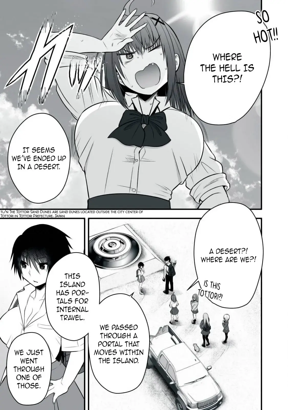 Isekai Rakuraku Survival ~Seizon Skill Kyousha no Ore ga Bishoujo Yonin to Class Mujintou Seikatsu~ — Chapter 28 — Page 5