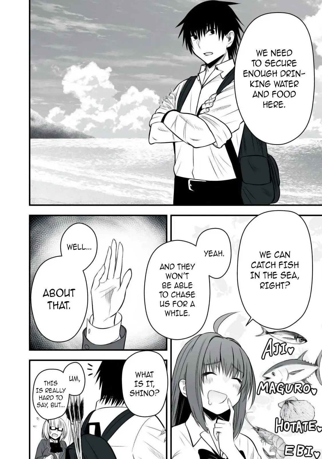 Isekai Rakuraku Survival ~Seizon Skill Kyousha no Ore ga Bishoujo Yonin to Class Mujintou Seikatsu~ — Chapter 28 — Page 12