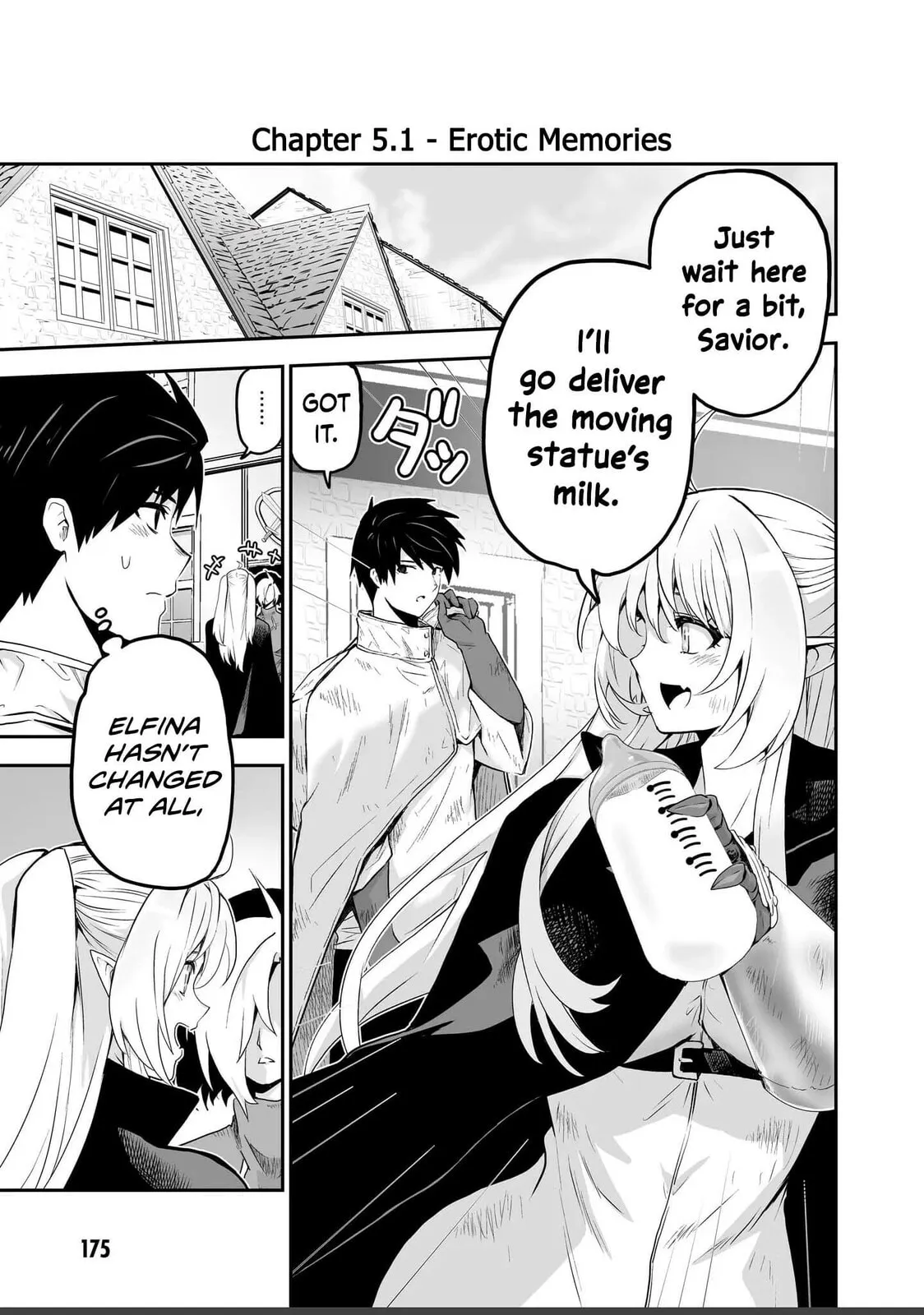 Milk-shibori Hunter no Isekai Sakunyuuki -Nouka no Saenai Otoko ga Arayuru Shuzoku no Chiku-B o Moteasobi-toriko ni Suru- — Chapter 5.5 — Page 1
