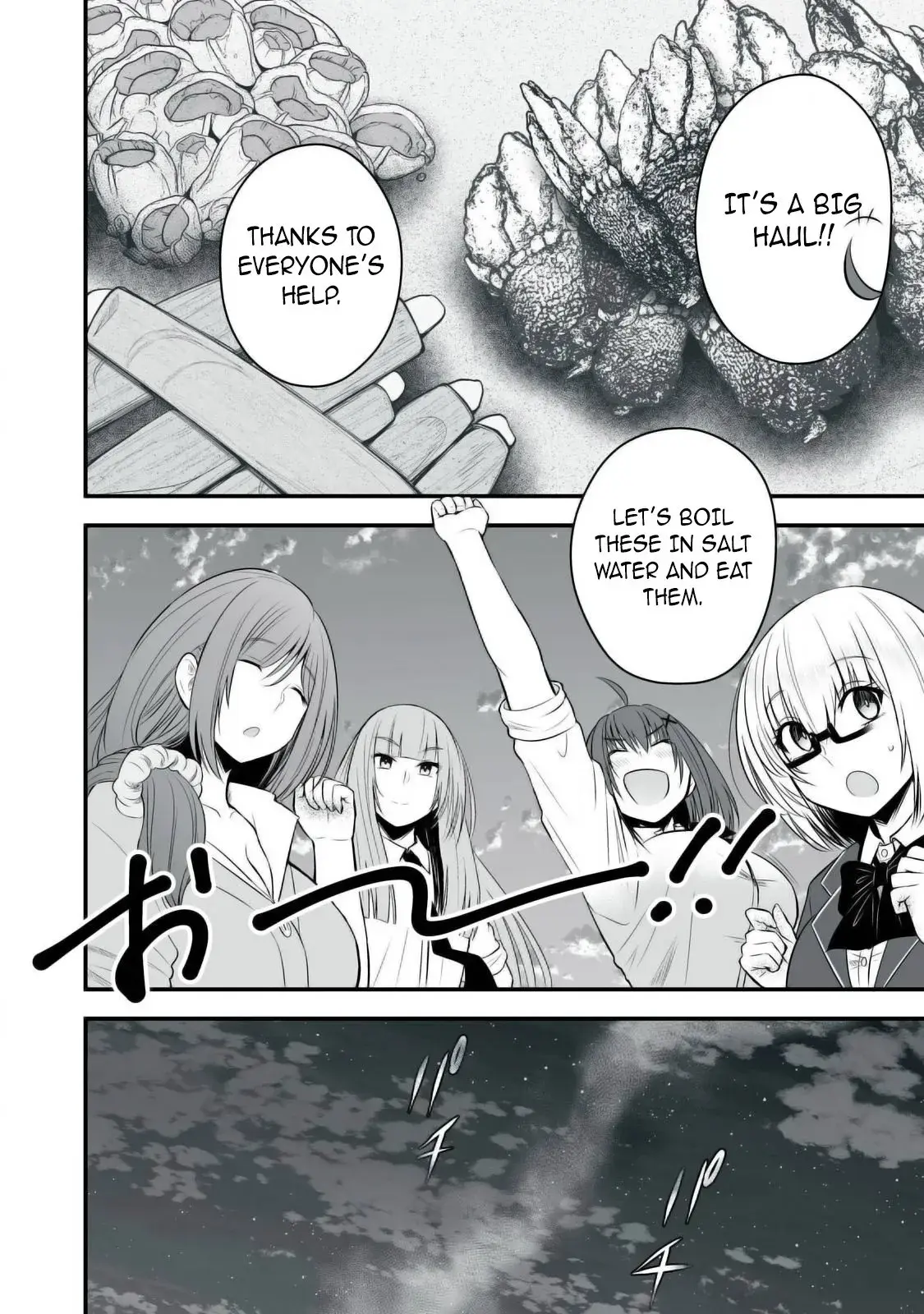 Isekai Rakuraku Survival ~Seizon Skill Kyousha no Ore ga Bishoujo Yonin to Class Mujintou Seikatsu~ — Chapter 33 — Page 16