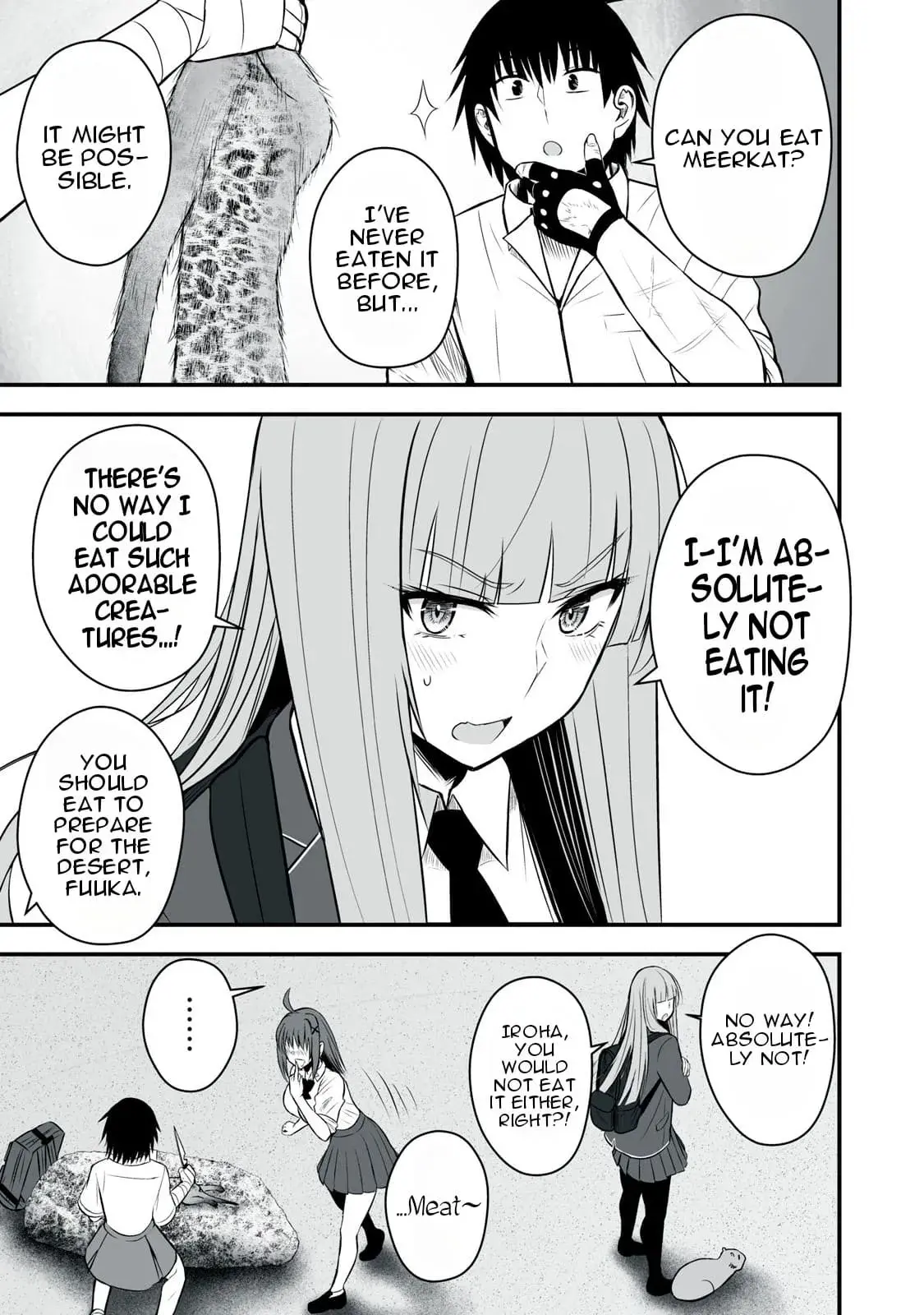 Isekai Rakuraku Survival ~Seizon Skill Kyousha no Ore ga Bishoujo Yonin to Class Mujintou Seikatsu~ — Chapter 37 — Page 9