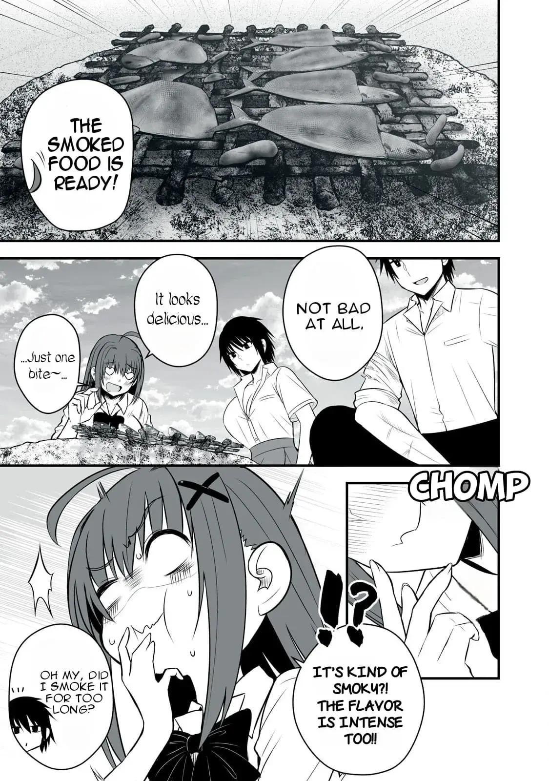 Isekai Rakuraku Survival ~Seizon Skill Kyousha no Ore ga Bishoujo Yonin to Class Mujintou Seikatsu~ — Chapter 37 — Page 11