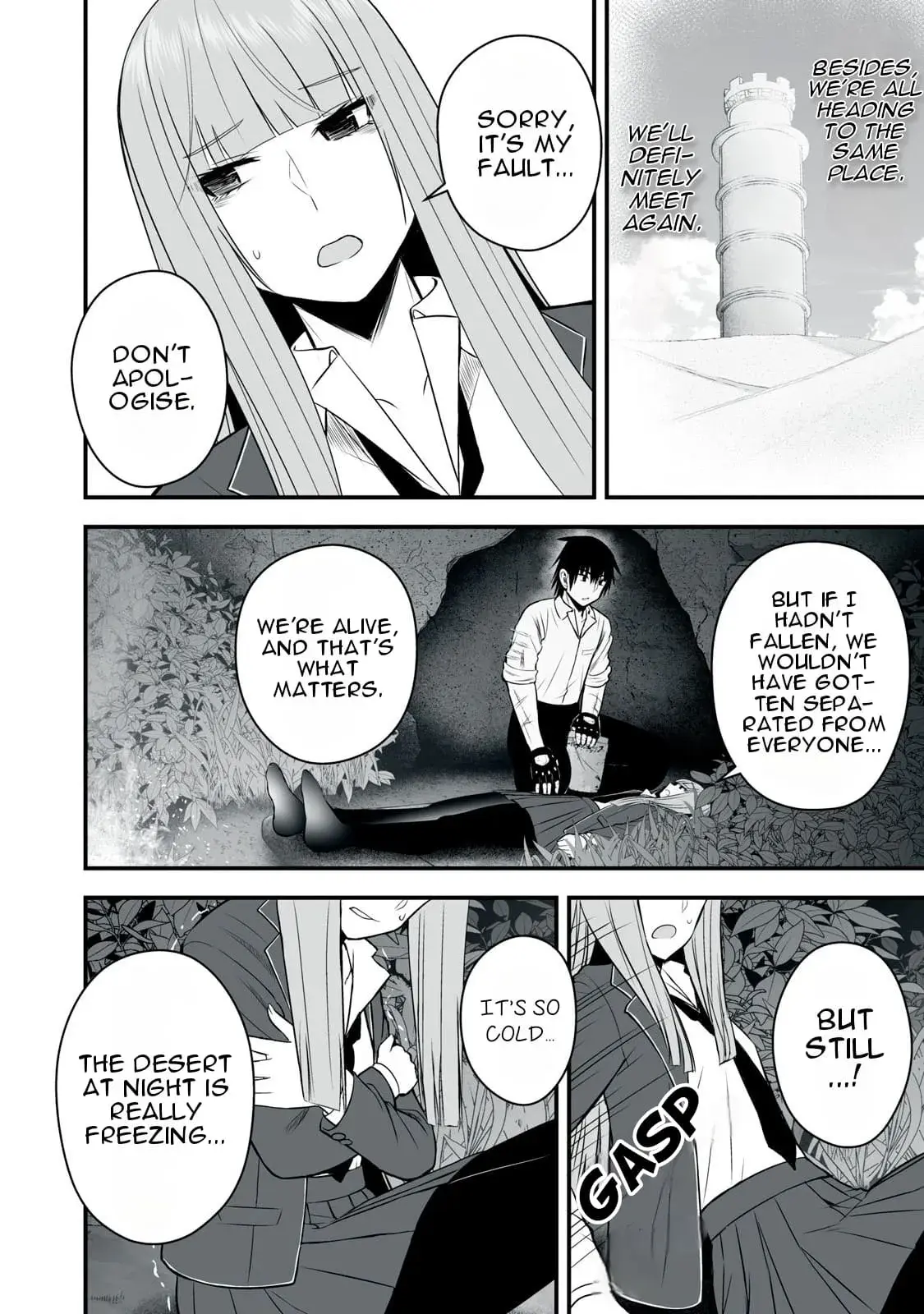 Isekai Rakuraku Survival ~Seizon Skill Kyousha no Ore ga Bishoujo Yonin to Class Mujintou Seikatsu~ — Chapter 39 — Page 10