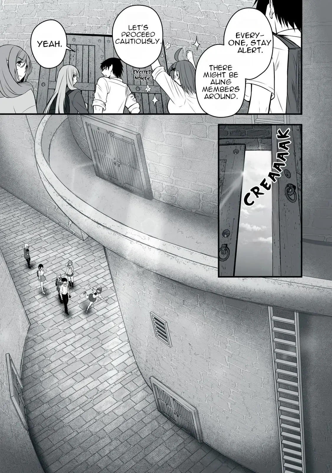 Isekai Rakuraku Survival ~Seizon Skill Kyousha no Ore ga Bishoujo Yonin to Class Mujintou Seikatsu~ — Chapter 42 — Page 9