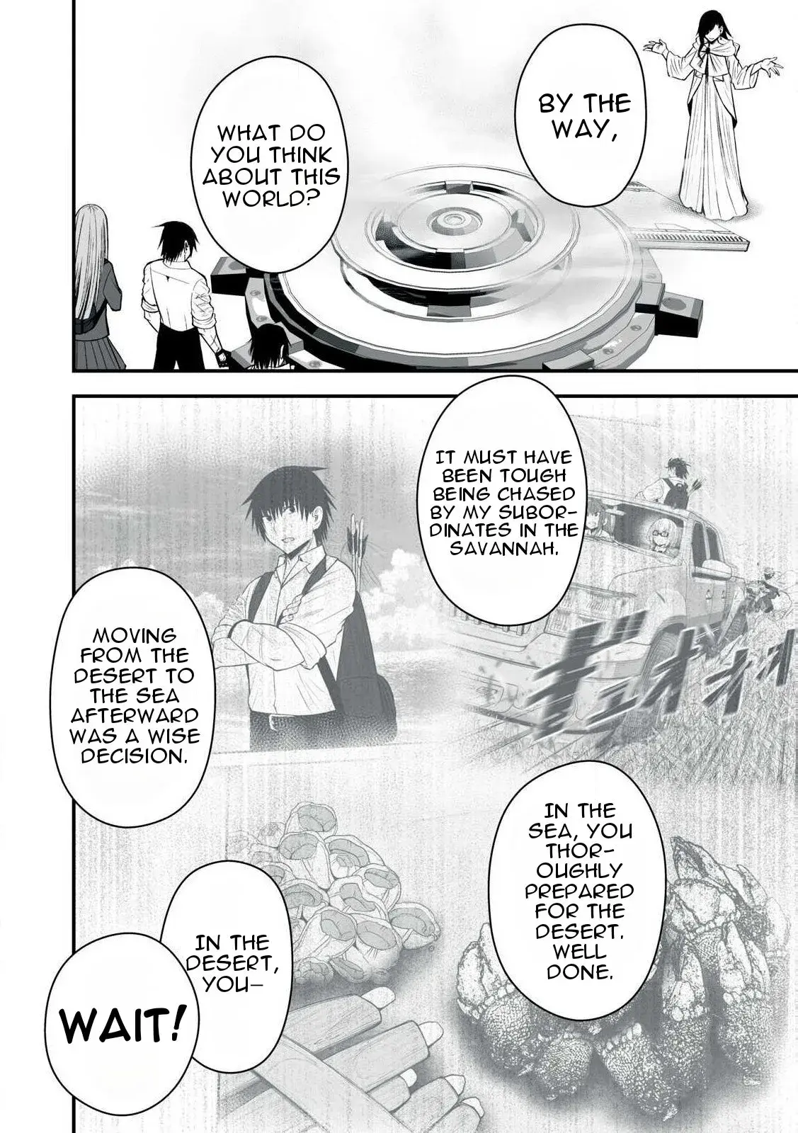 Isekai Rakuraku Survival ~Seizon Skill Kyousha no Ore ga Bishoujo Yonin to Class Mujintou Seikatsu~ — Chapter 47 — Page 4
