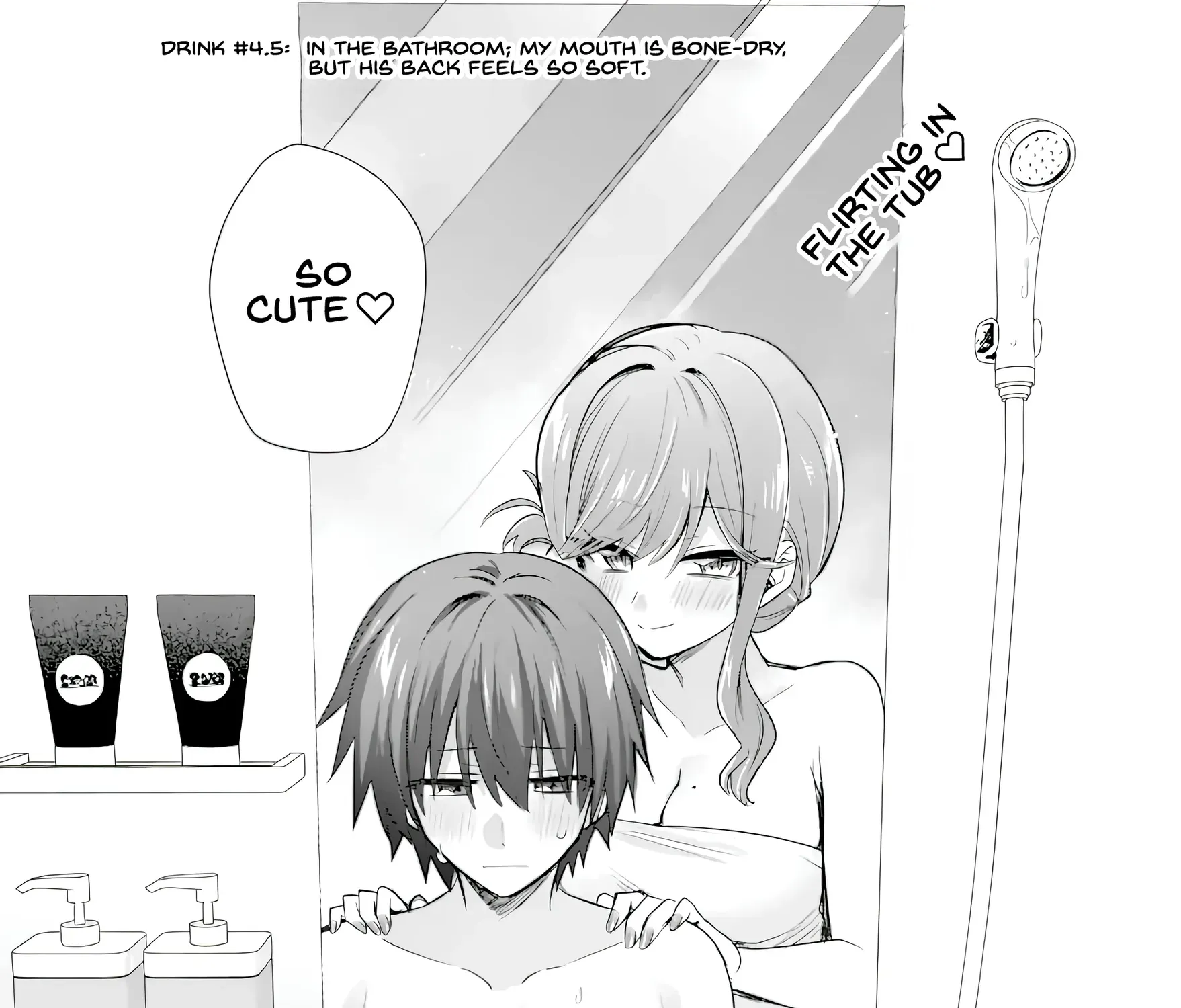 Osake to Senpai Kanojo to no Amaama Doukyo Lovecome wa Nijuusai ni Natte kara — Chapter 4.5 — Page 3