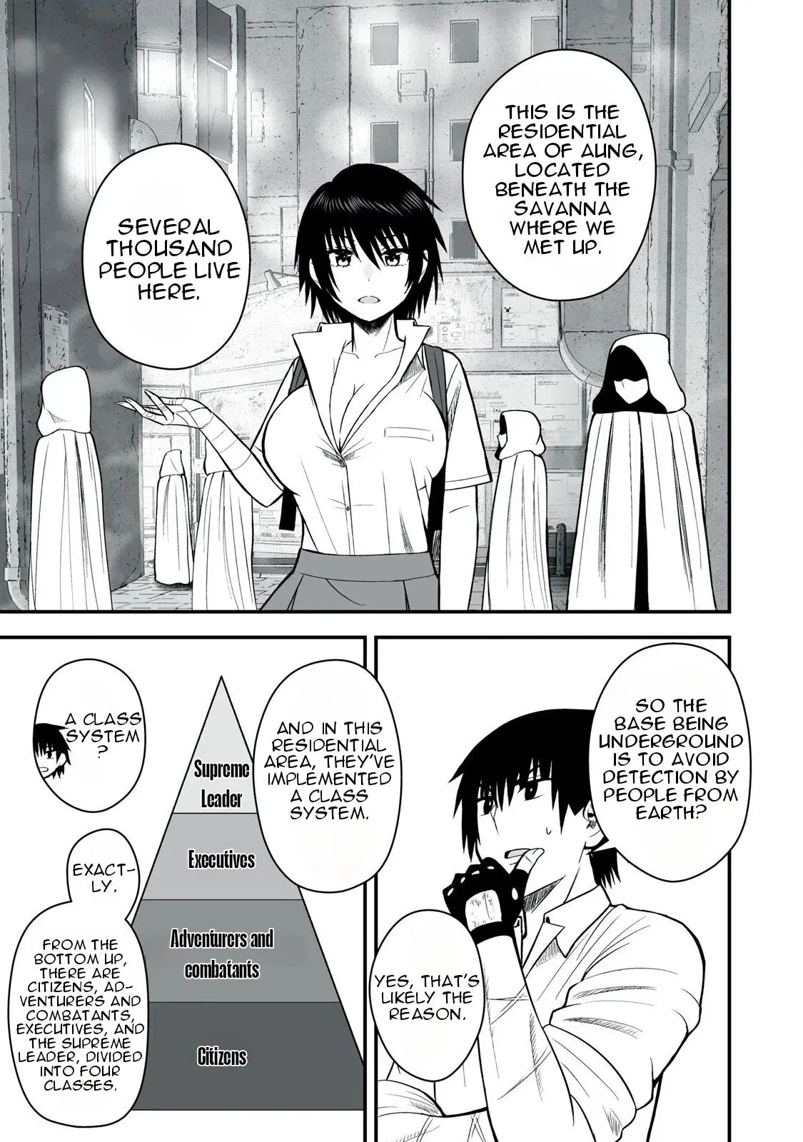 Isekai Rakuraku Survival ~Seizon Skill Kyousha no Ore ga Bishoujo Yonin to Class Mujintou Seikatsu~ — Chapter 48.1 — Page 6