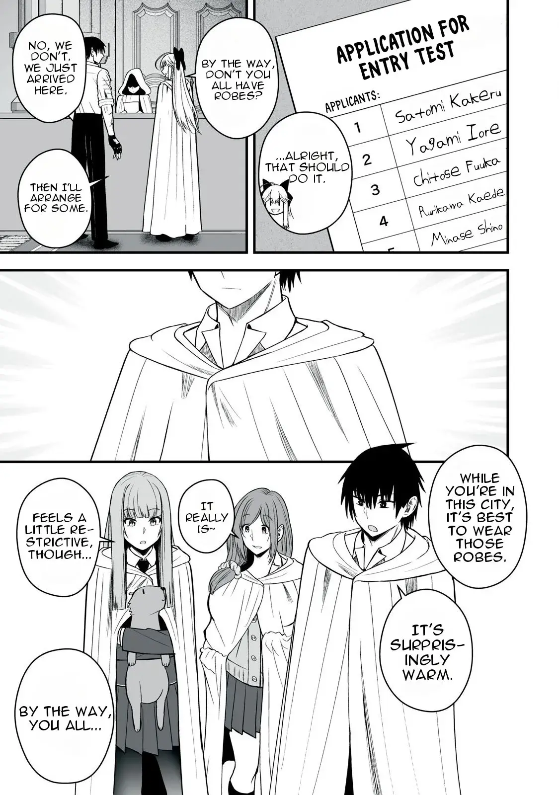 Isekai Rakuraku Survival ~Seizon Skill Kyousha no Ore ga Bishoujo Yonin to Class Mujintou Seikatsu~ — Chapter 48.2 — Page 8