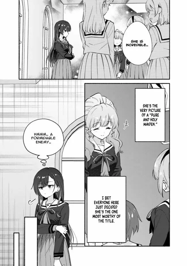 A Yuri Story About Breaking a Pretty Girl Who Keeps Insisting She Won't Lose Into Submission — Chapter 7 — Page 8
