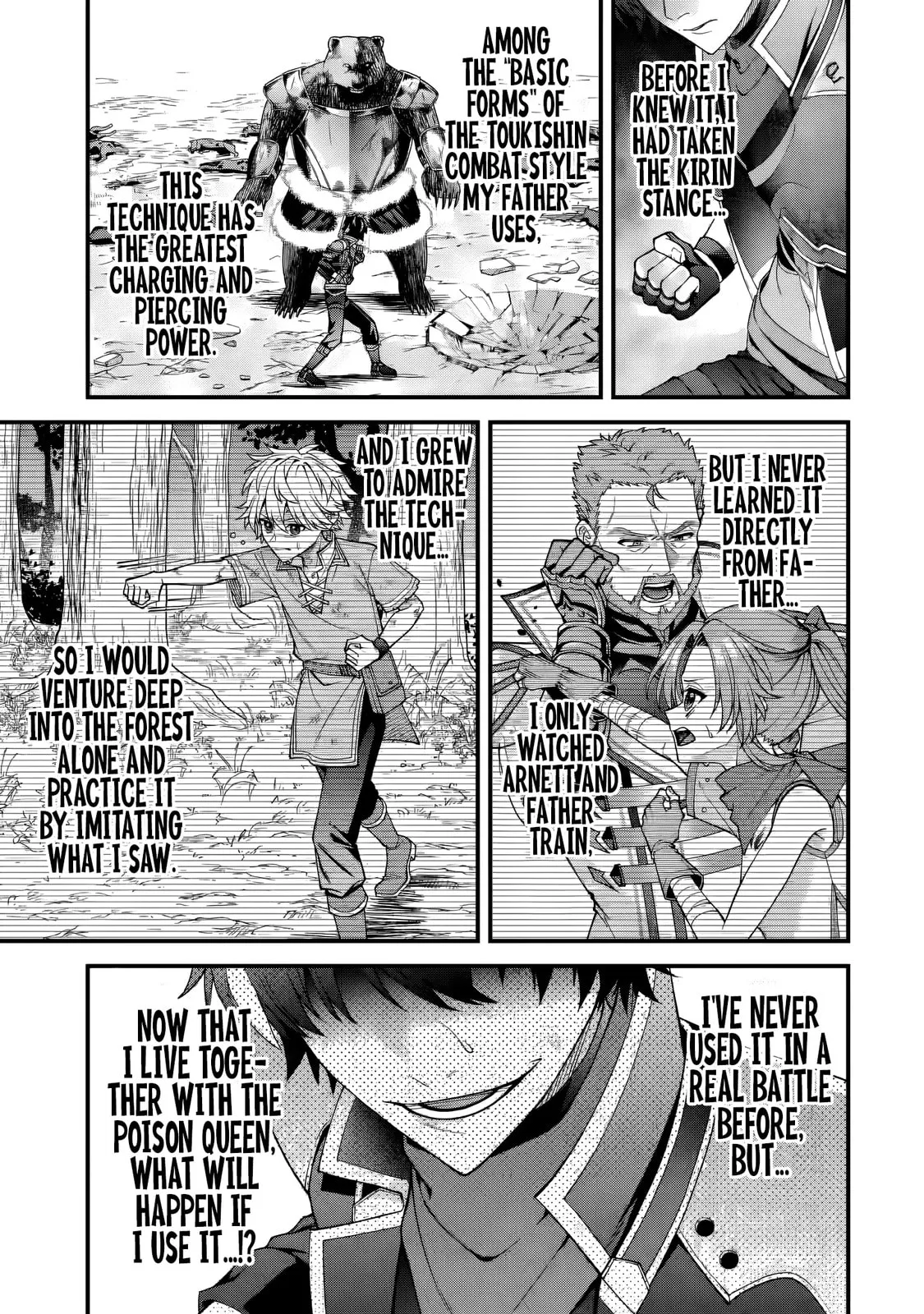 Doku no Ou Saikyou no Chikara ni Kakusei Shita Ore wa Bikitachi wo Shitagae, Hatsujou Haaremu no Aruji to Naru — Chapter 3.3 — Page 1