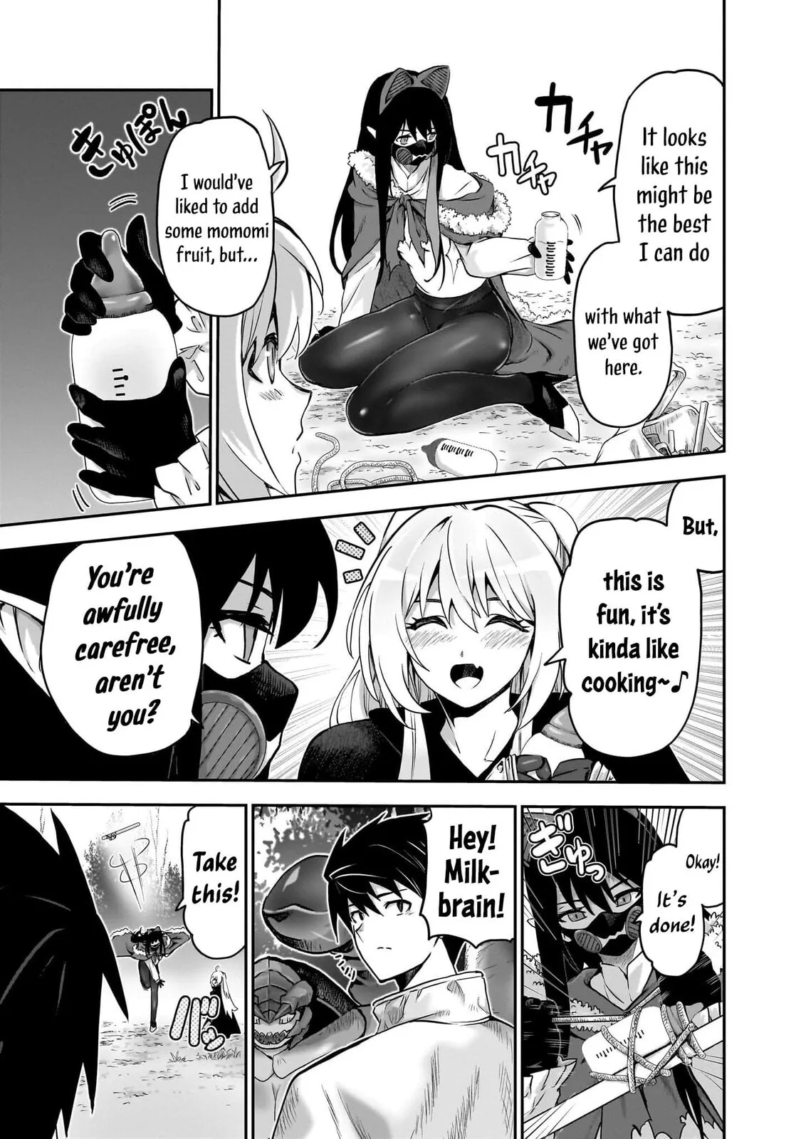 Milk-shibori Hunter no Isekai Sakunyuuki -Nouka no Saenai Otoko ga Arayuru Shuzoku no Chiku-B o Moteasobi-toriko ni Suru- — Chapter 7 — Page 30