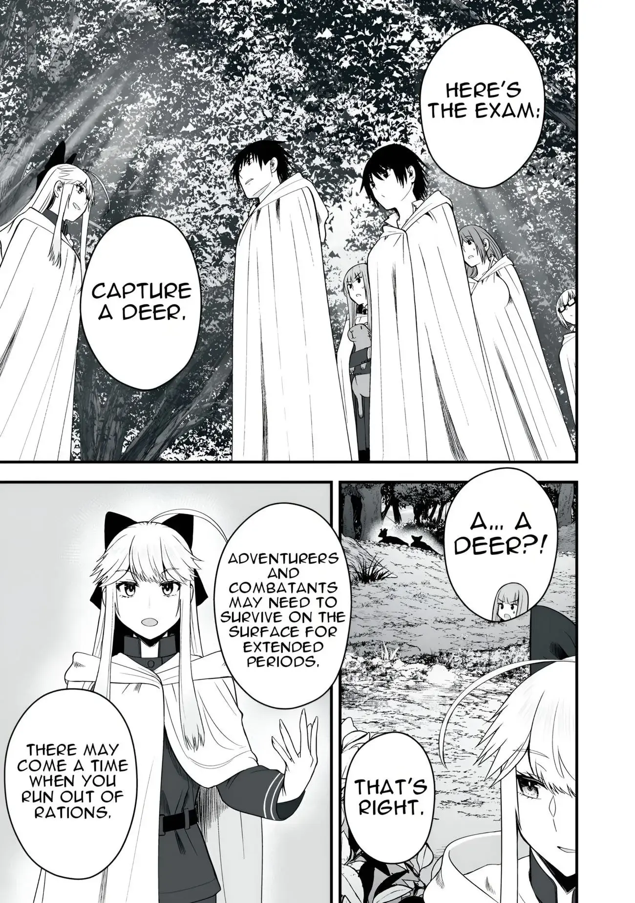 Isekai Rakuraku Survival ~Seizon Skill Kyousha no Ore ga Bishoujo Yonin to Class Mujintou Seikatsu~ — Chapter 52.1 — Page 1