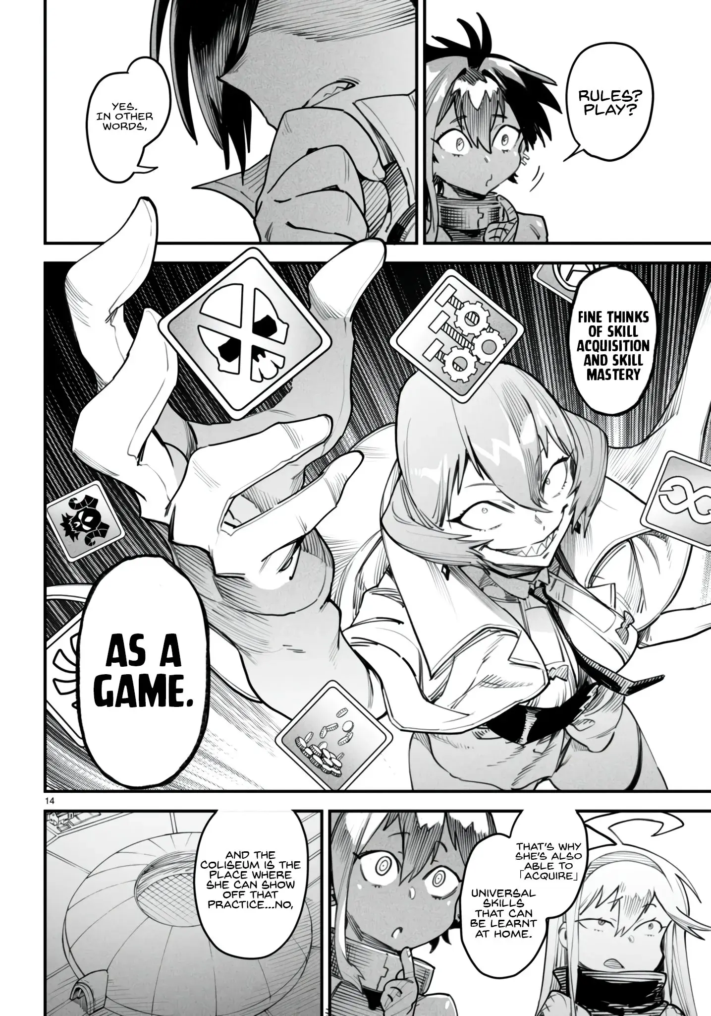 Reincarnation Coliseum: The Weakest Skill Conquers the Strongest Women and Creates a Harem — Chapter 11 — Page 14