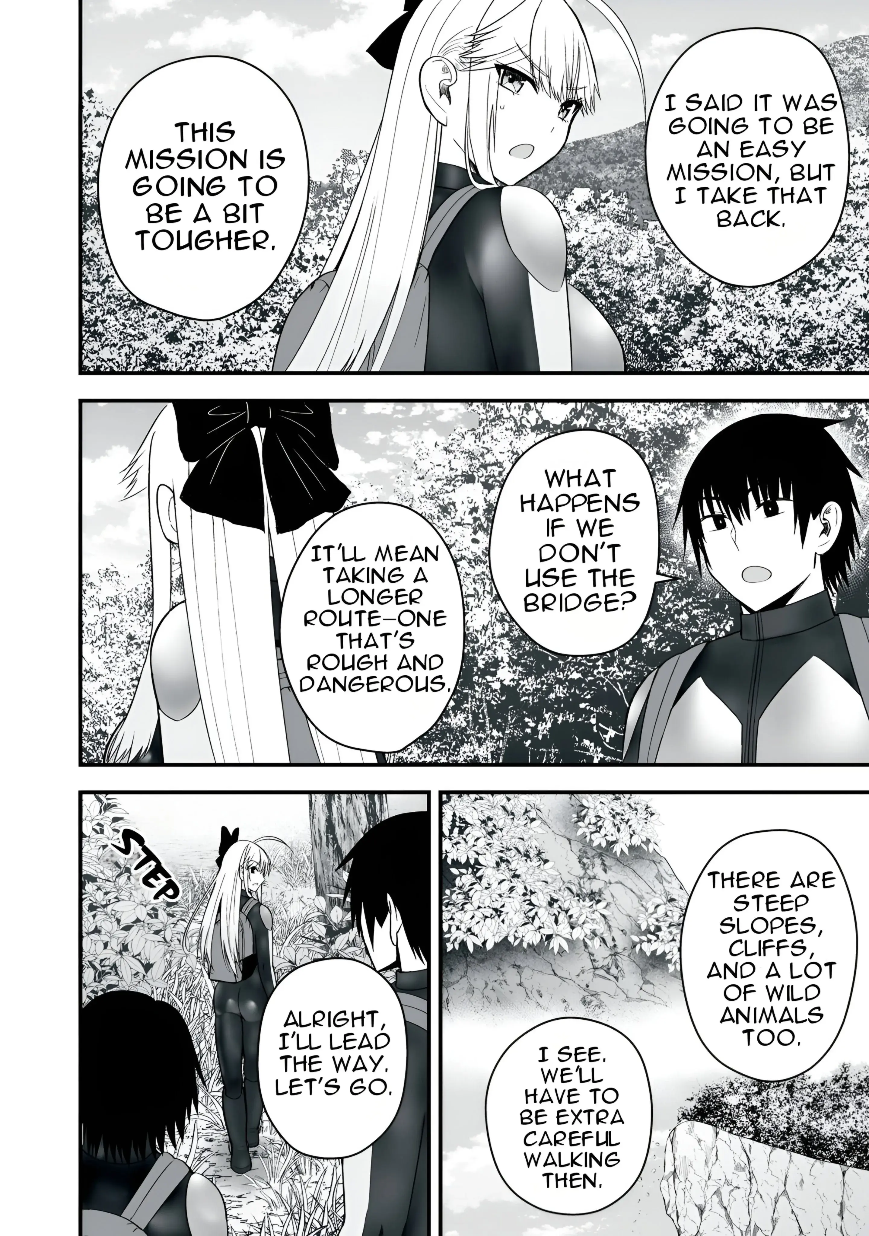 Isekai Rakuraku Survival ~Seizon Skill Kyousha no Ore ga Bishoujo Yonin to Class Mujintou Seikatsu~ — Chapter 54 — Page 11
