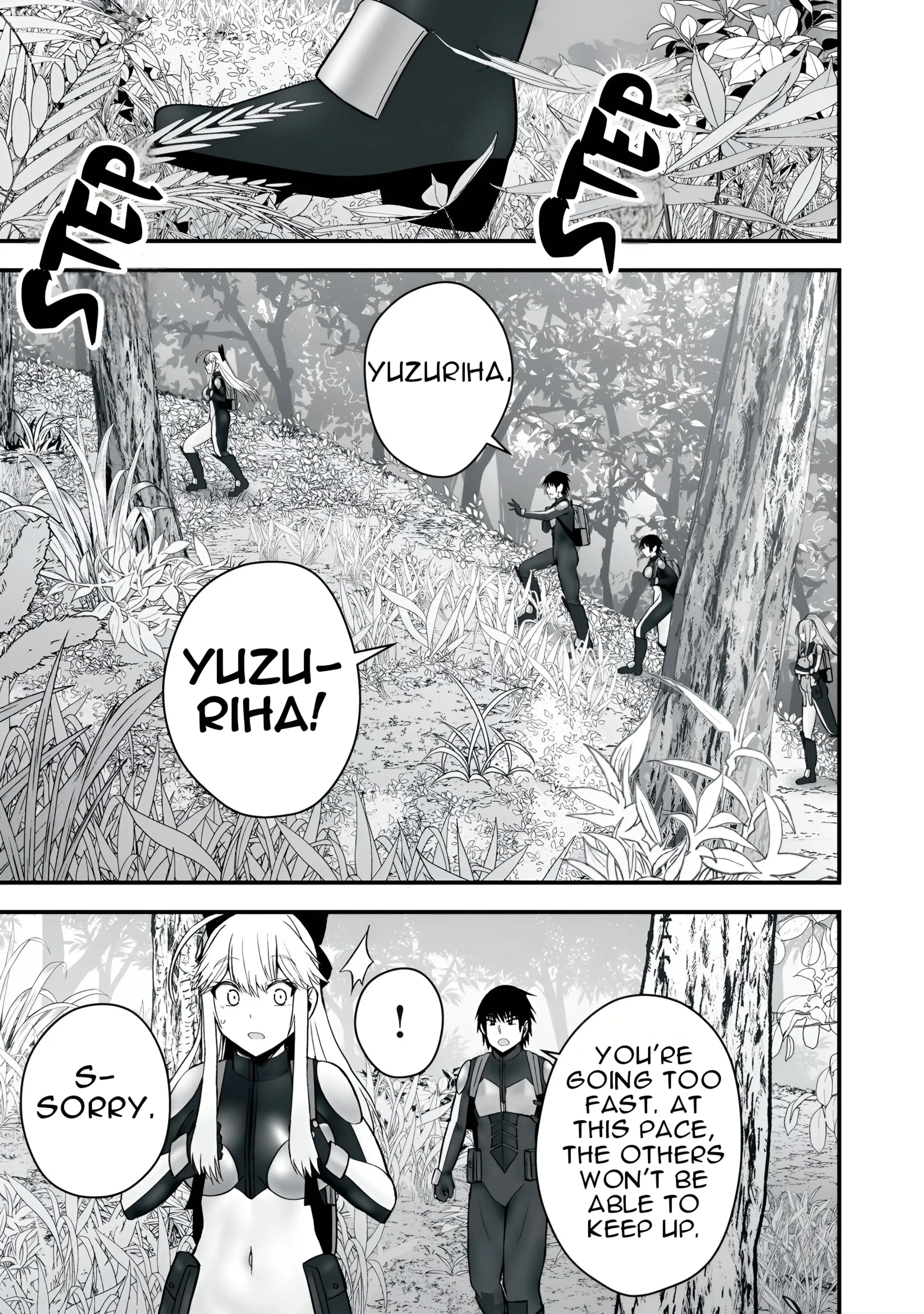 Isekai Rakuraku Survival ~Seizon Skill Kyousha no Ore ga Bishoujo Yonin to Class Mujintou Seikatsu~ — Chapter 54 — Page 12