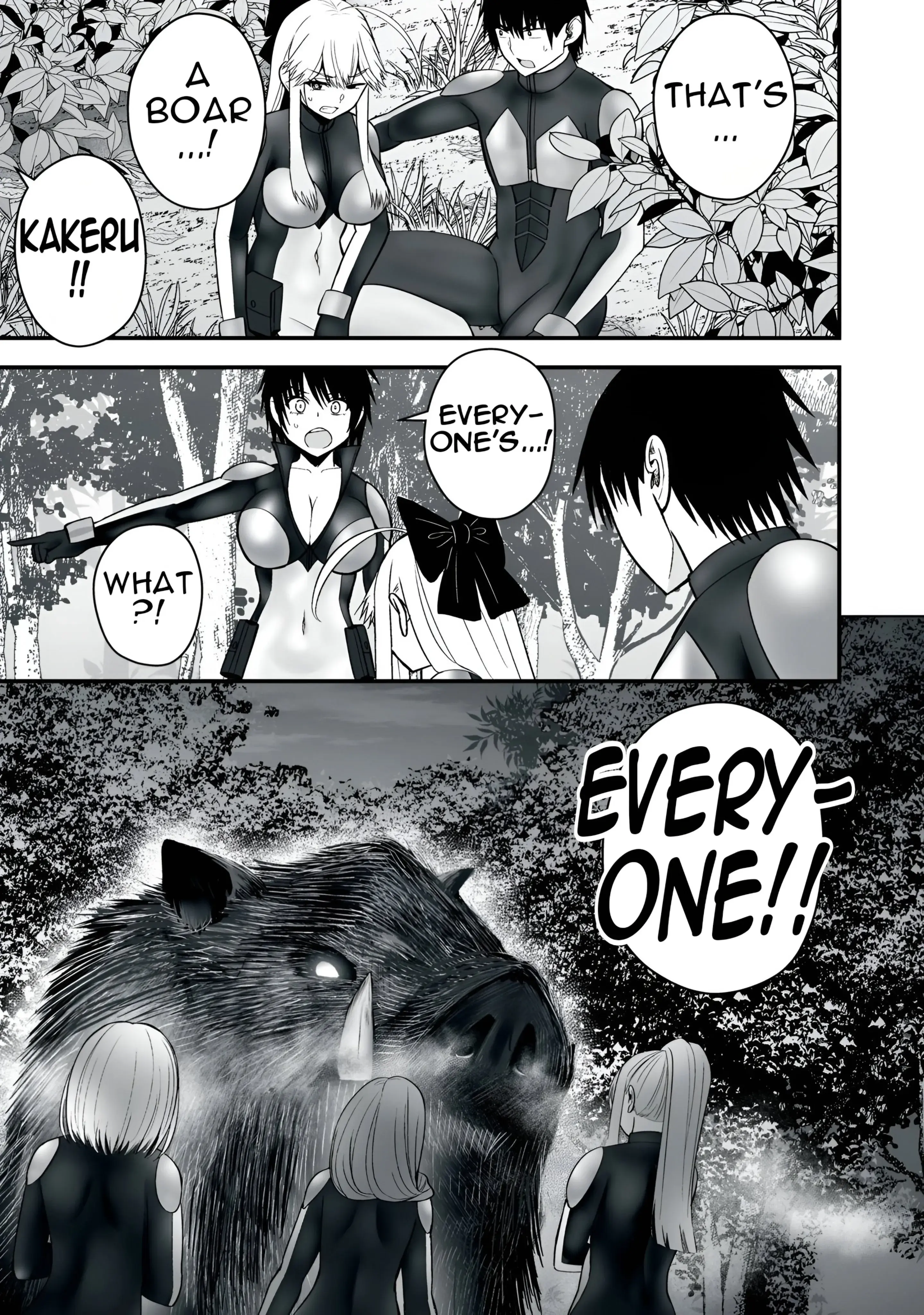 Isekai Rakuraku Survival ~Seizon Skill Kyousha no Ore ga Bishoujo Yonin to Class Mujintou Seikatsu~ — Chapter 54 — Page 34