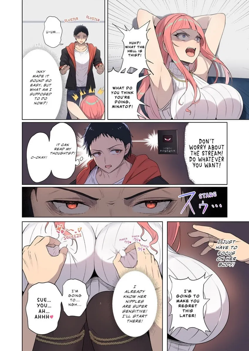 Hypnotic Super Chats She Can't Say No While Live! — Chapter 2 — Page 10