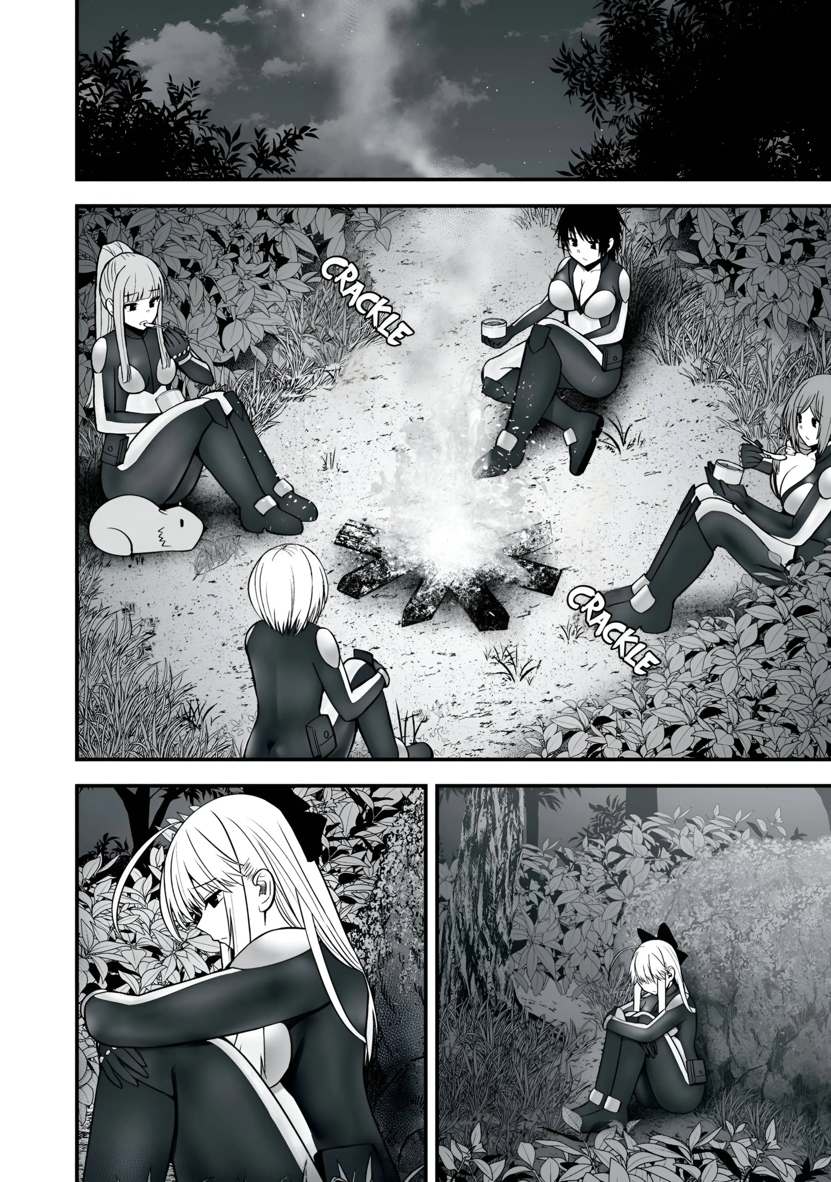 Isekai Rakuraku Survival ~Seizon Skill Kyousha no Ore ga Bishoujo Yonin to Class Mujintou Seikatsu~ — Chapter 55.1 — Page 8