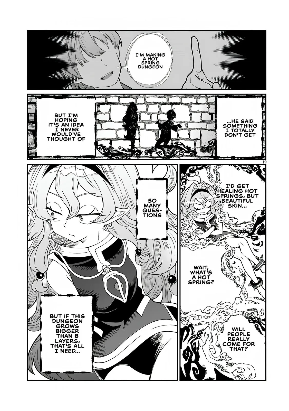 Reincarnated, I'll Make the Hot Spring Dungeon! — Chapter 1 — Page 18